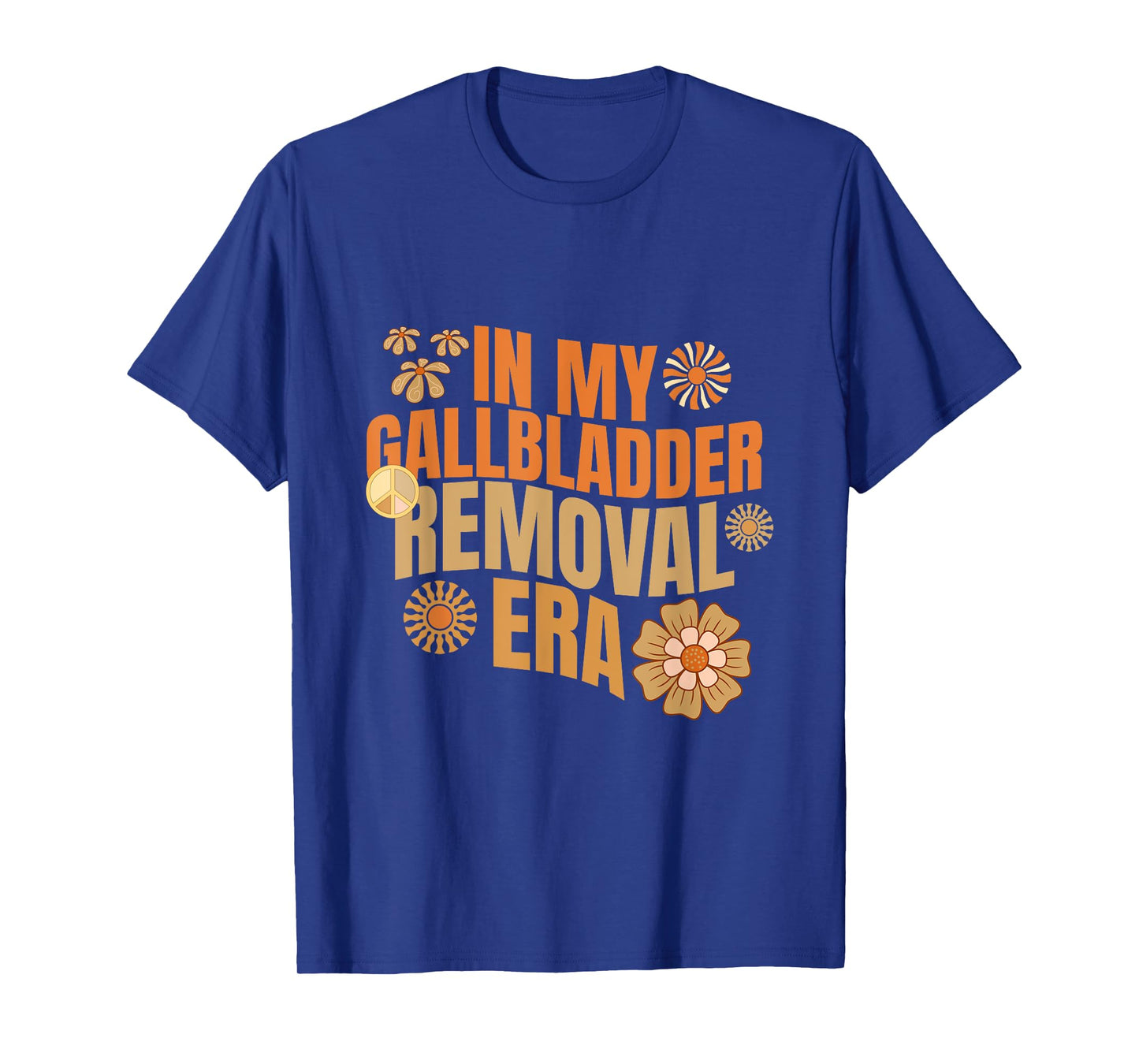 Funny In My Gallbladder Removal Era Groovy Design T-Shirt