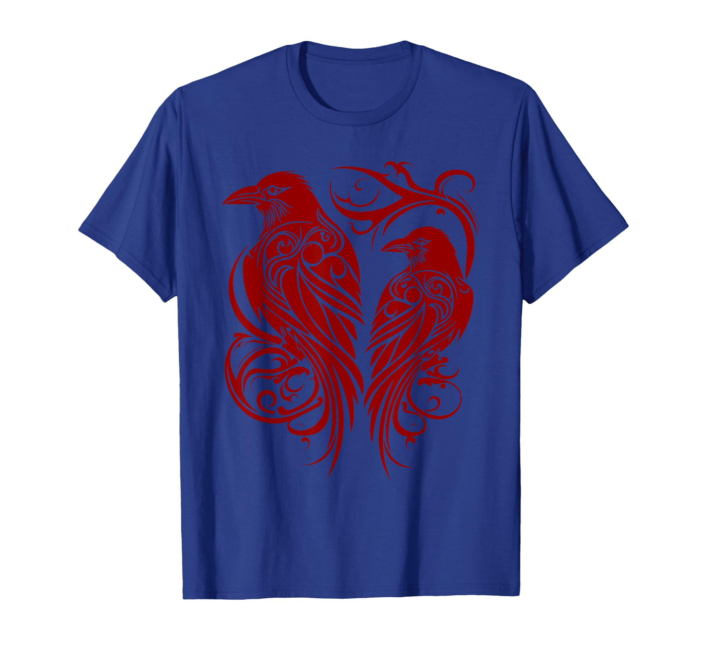 Odins Raven Norse Mythology Viking Birds Celtic Knots Asgard T-Shirt