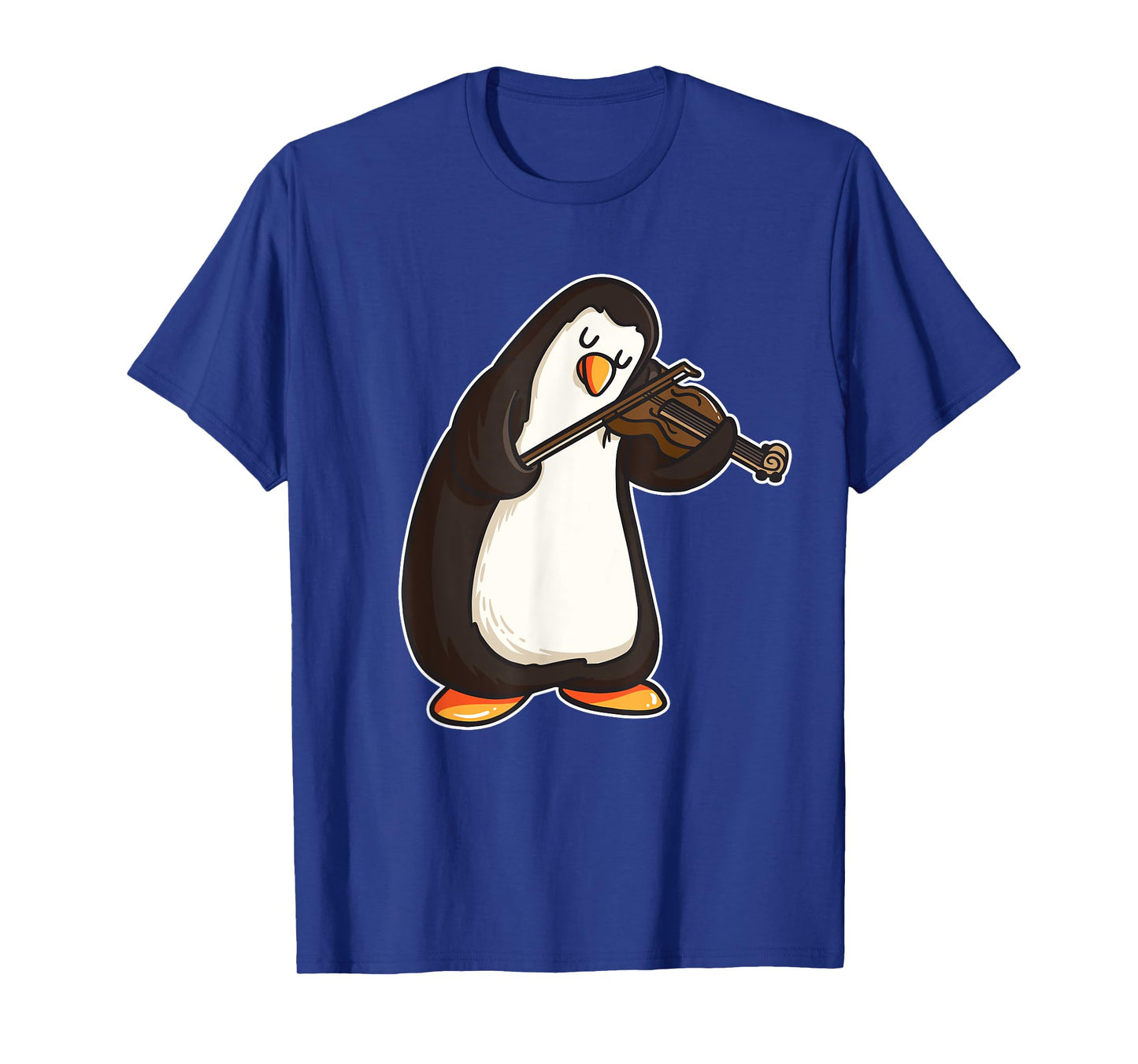 Violinist Penguin Violin Viola Player Music Gift T-Shirt