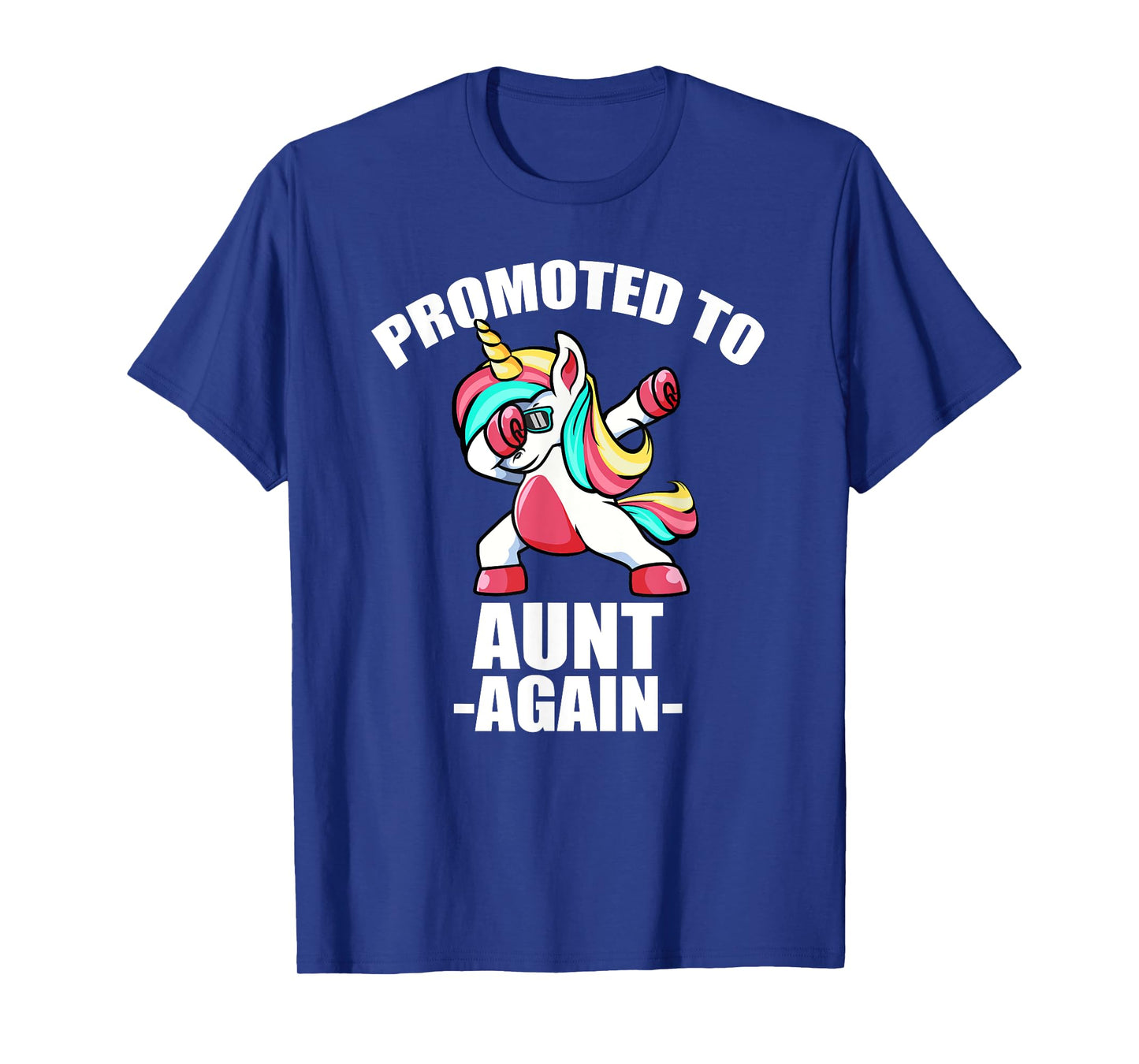 Promoted To Aunt Again EST 2022 Shirt, Unicorn Aunt Again T-Shirt