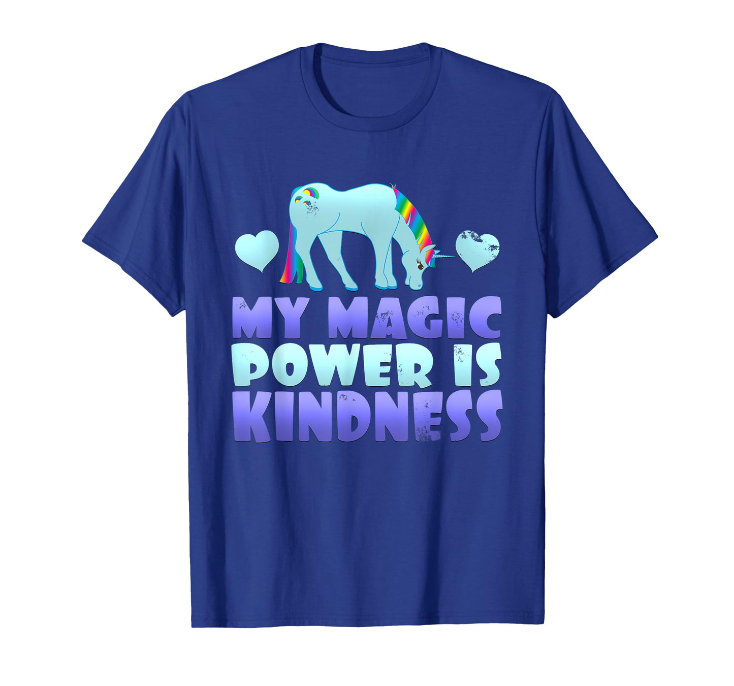 Cute Magic Power Is Kindness Unicorn Stop Bullying T-Shirt T-Shirt