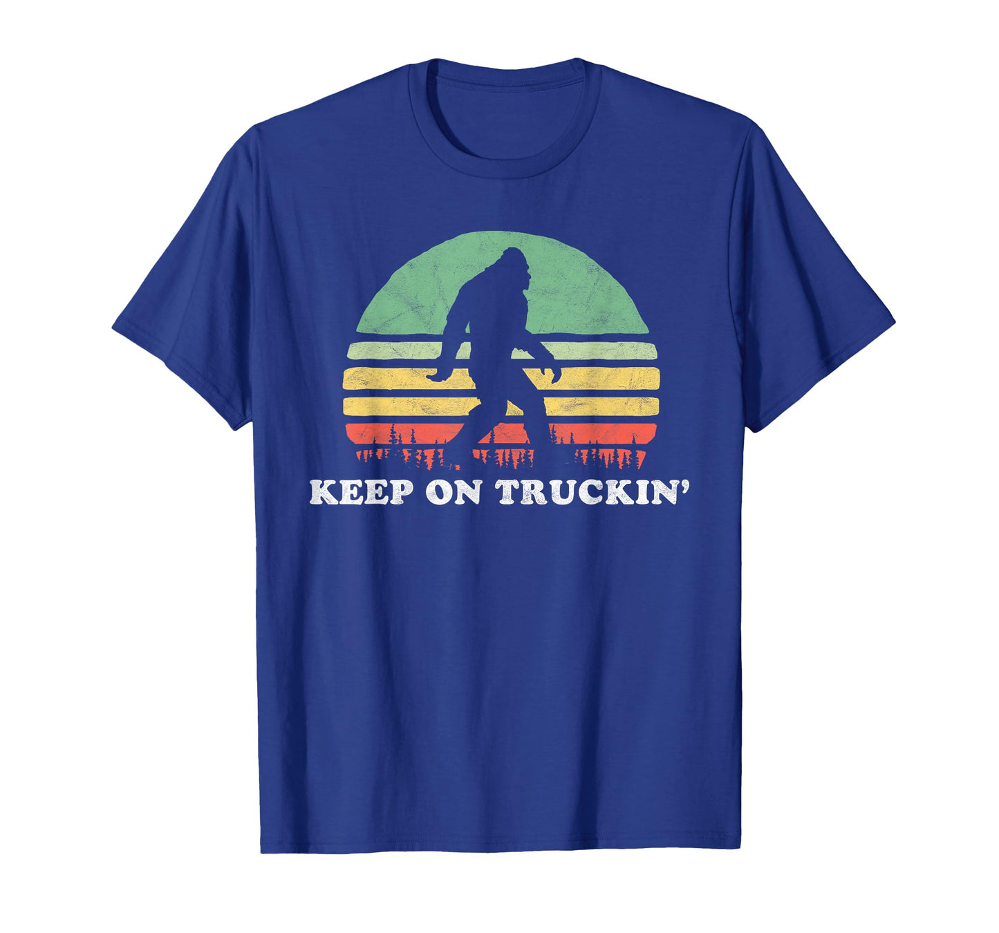 Groovy Sixties Bigfoot Keep On Truckin' Retro 60s T-Shirt