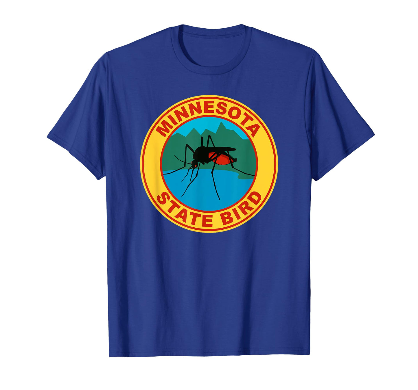 Funny Minnesota Mosquito State Bird T-Shirt