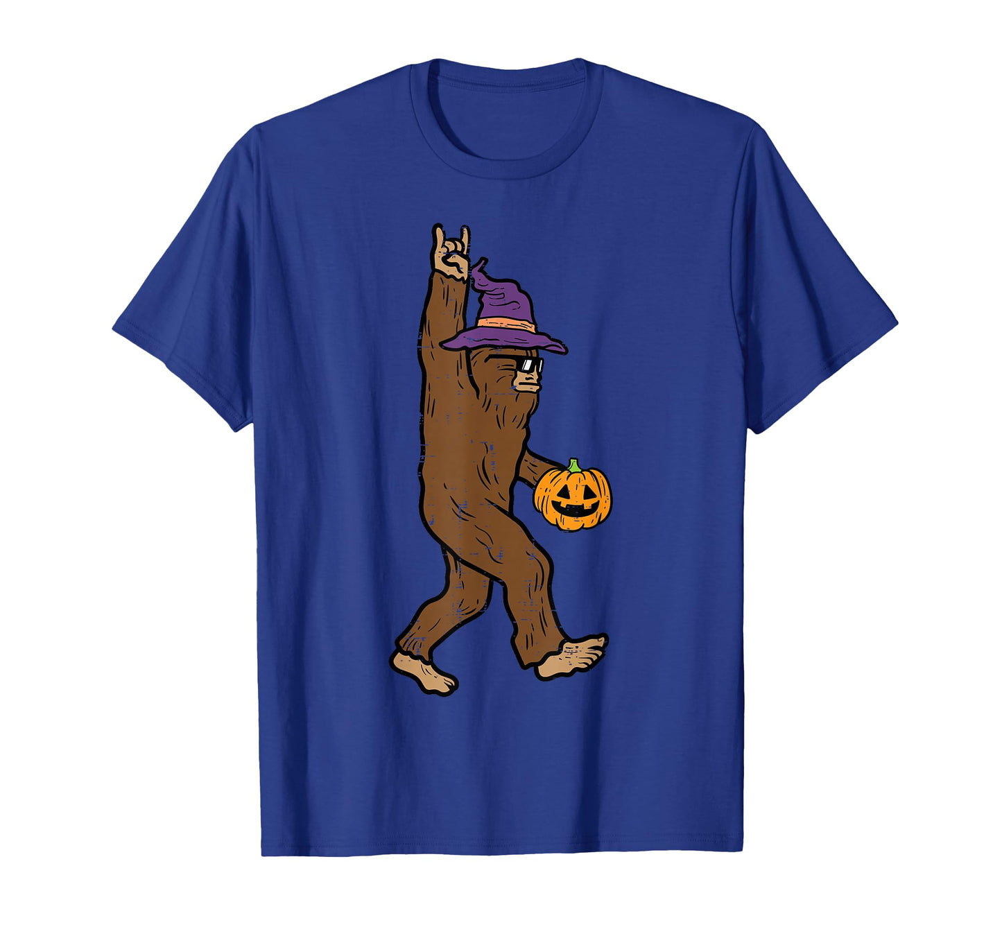 Halloween Bigfoot Rock Sasquatch Rocker Costume Men Boys Kid T-Shirt