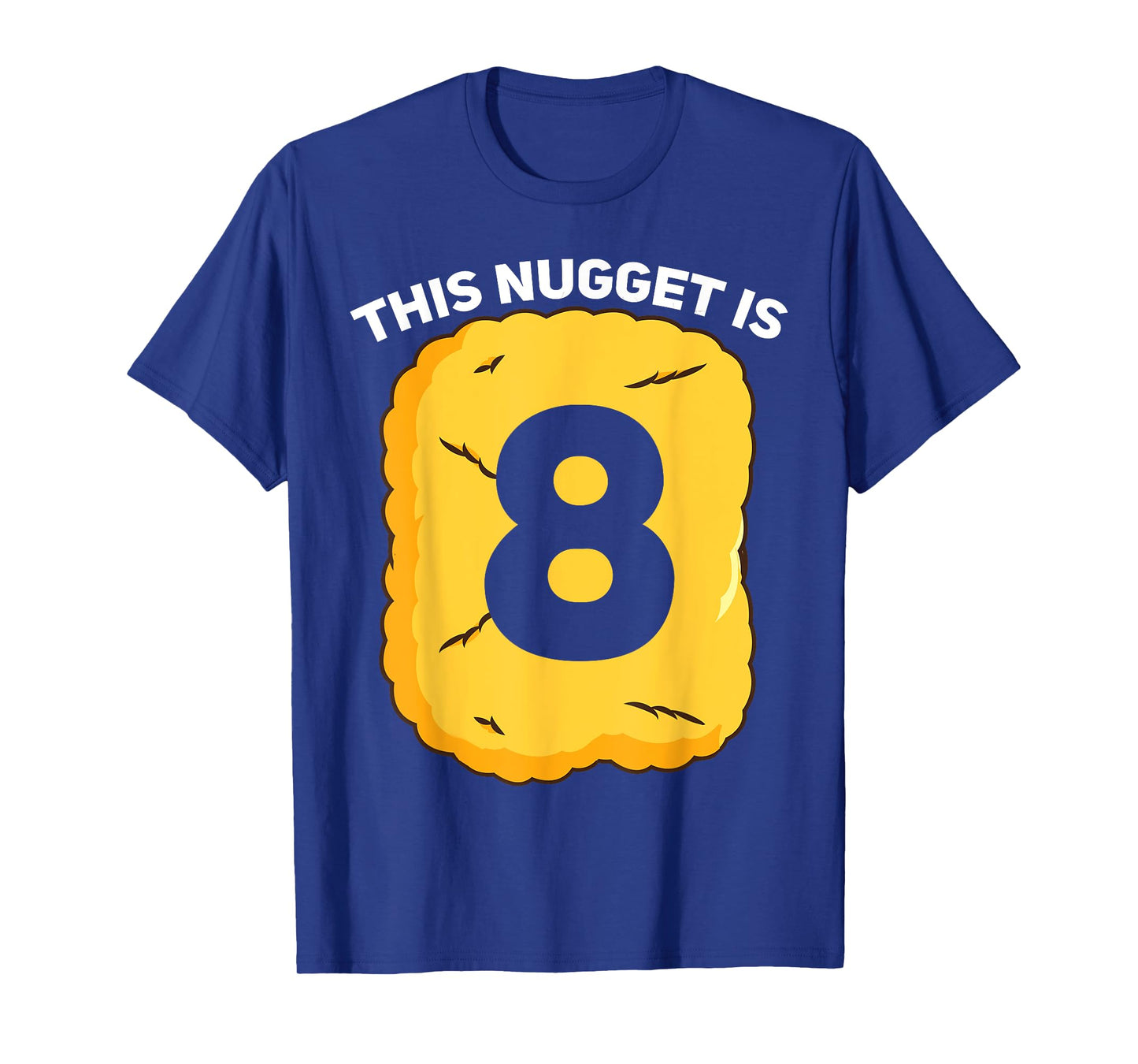 8 Year Old Chicken Nugget Birthday Party T-Shirt