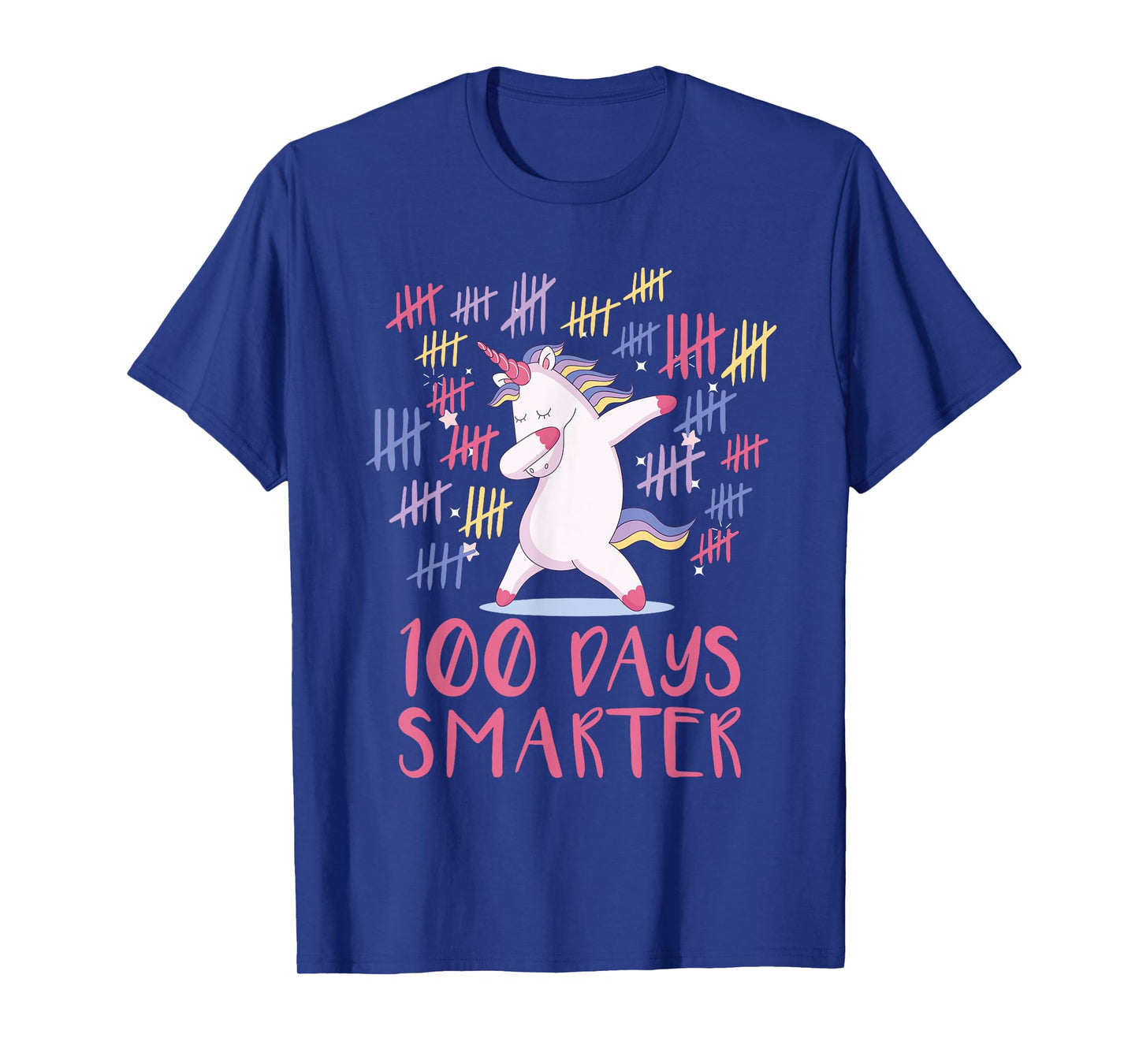 First 100 Days Of School Unicorn Tshirt, 100 Days Smarter T-Shirt