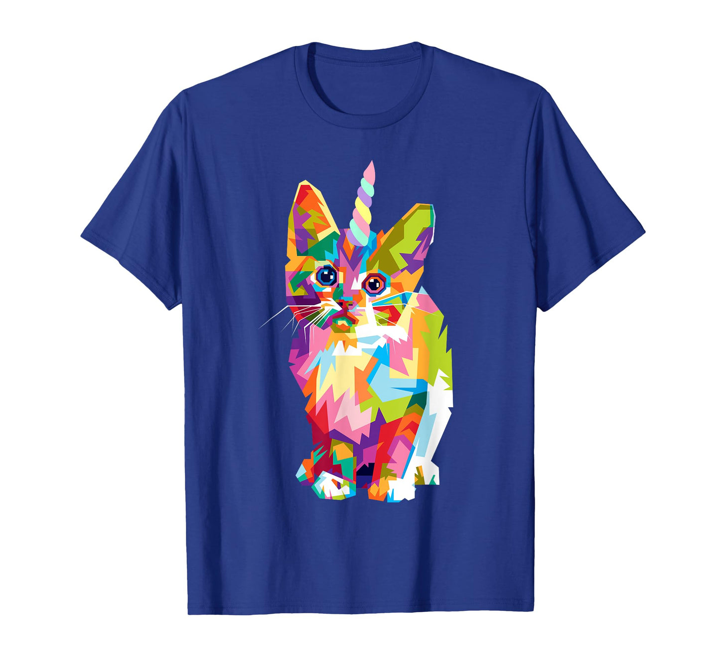 Caticorn Rainbow Shirt My Cat is a Magical Unicorn Kittycorn T-Shirt for Men Women Kids