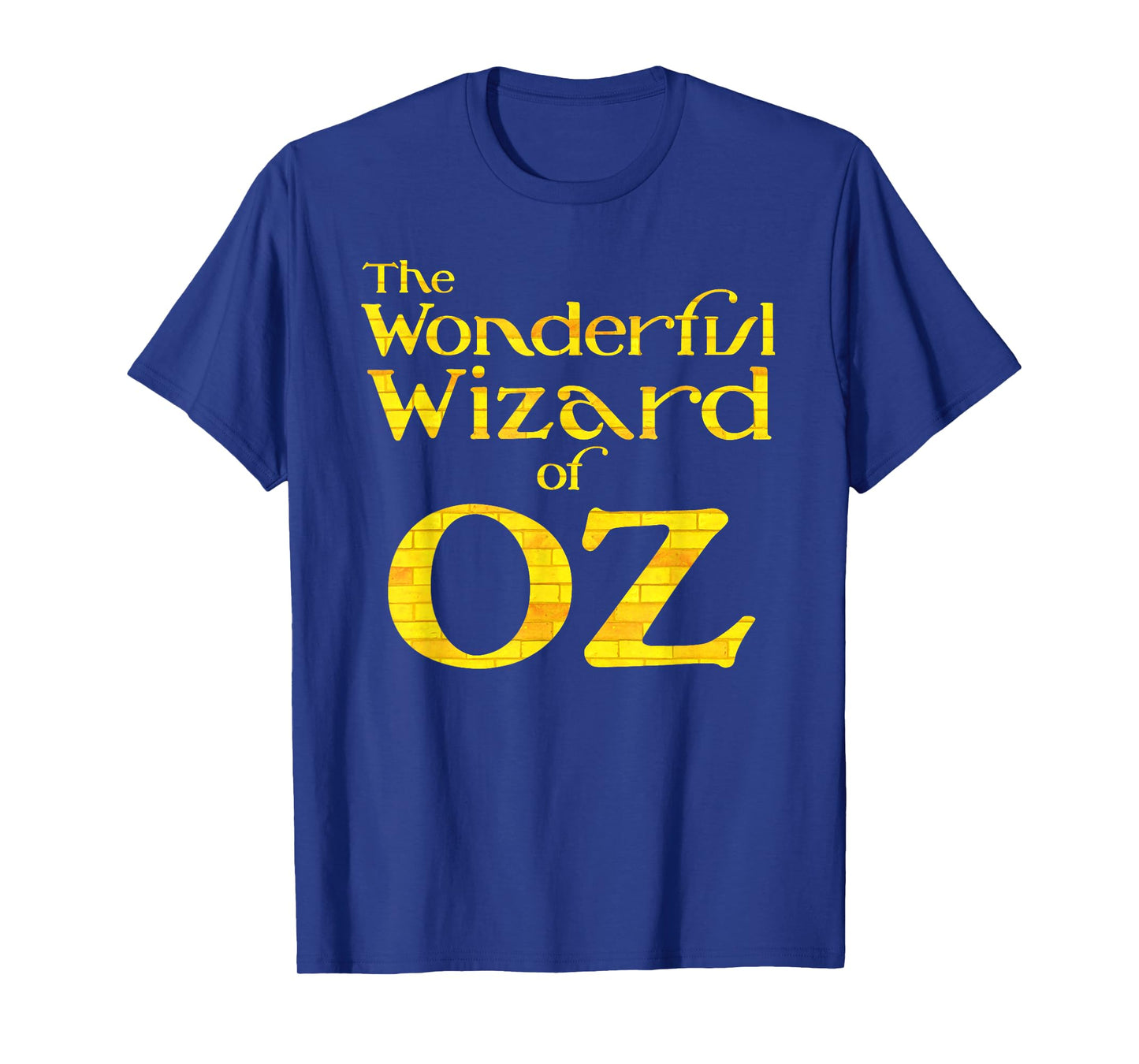 Retro Vintage Yellow Brick Road Wonderful Wizard of OZ Logo T-Shirt