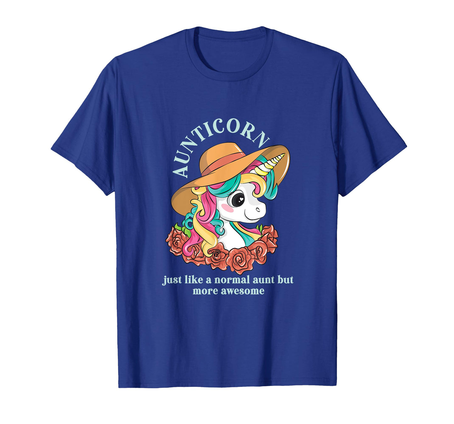 Aunticorn Aunt Unicorn Auntie Niece Nephew Sister Mom Uncle T-Shirt