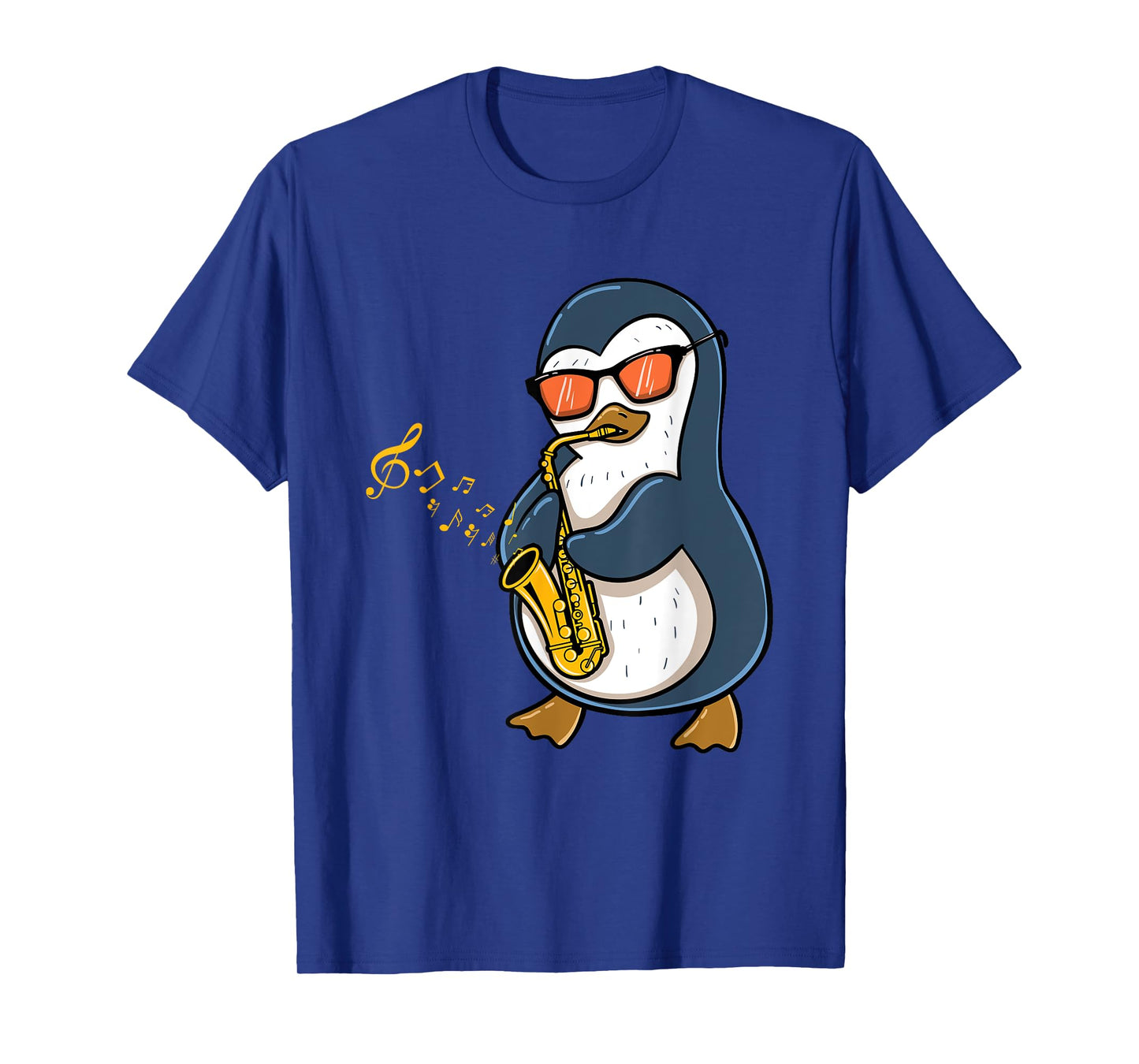 Penguin Playing Saxophone T-Shirt