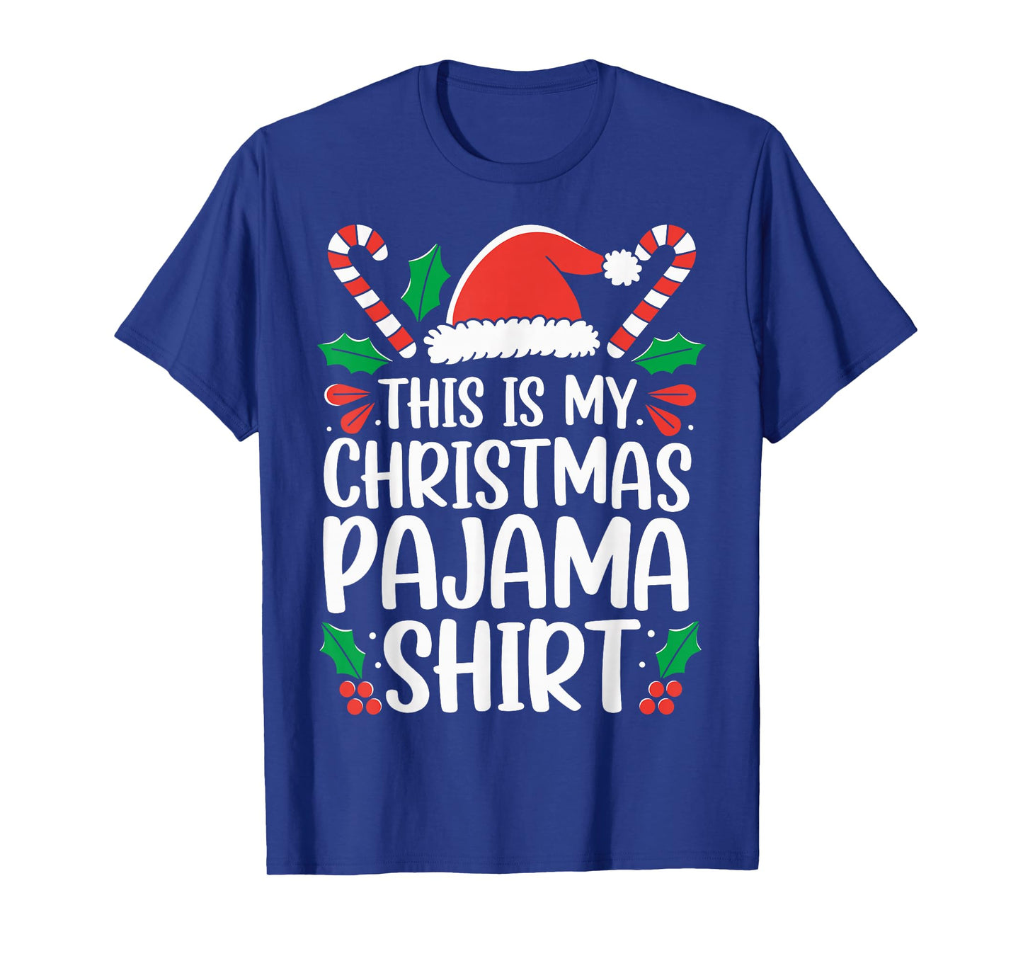 This Is My Christmas Pajama Xmas PJs T-Shirt