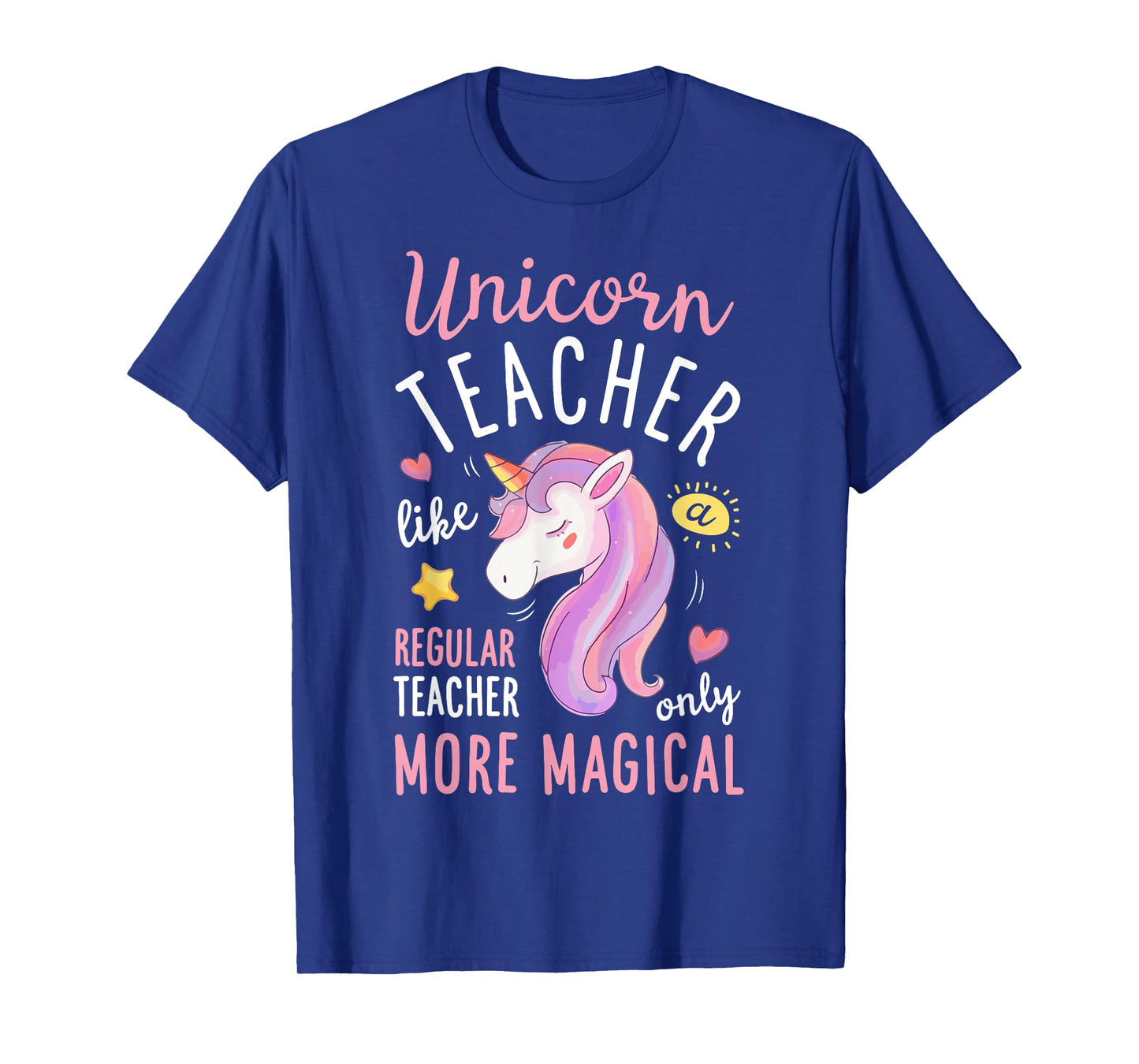 Unicorn Teacher Funny Women Teachers Back To School Gifts T-Shirt