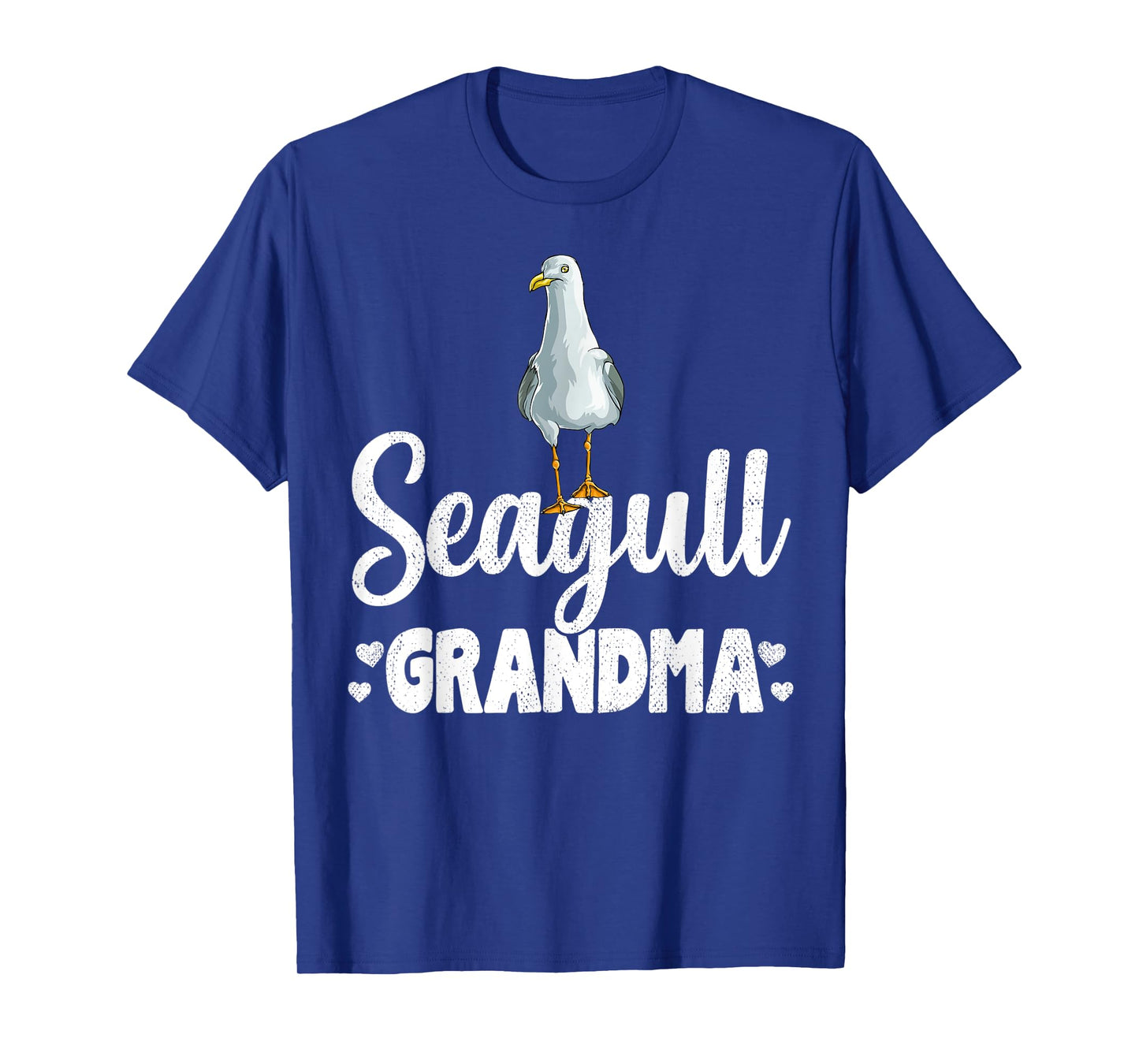 Seagull Grandma Beach Ocean gift Seagulls Men Women Kids T-Shirt
