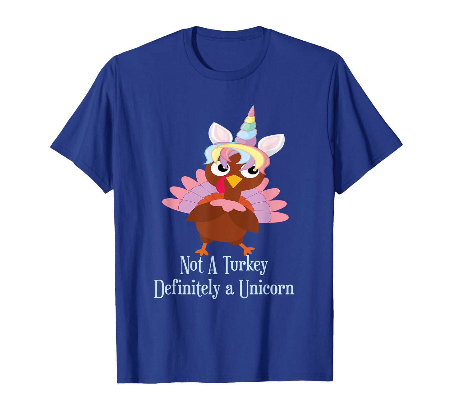 Turkey Disguise Unicorn Thanksgiving Novelty T-Shirt