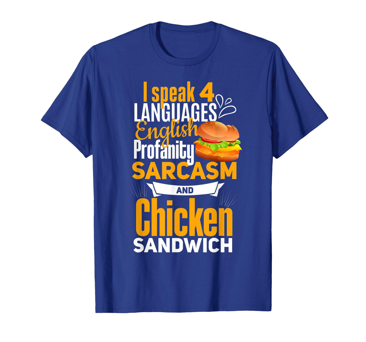 Chicken Sandwich Shirt Joke Chicken Burger Lover T-Shirt