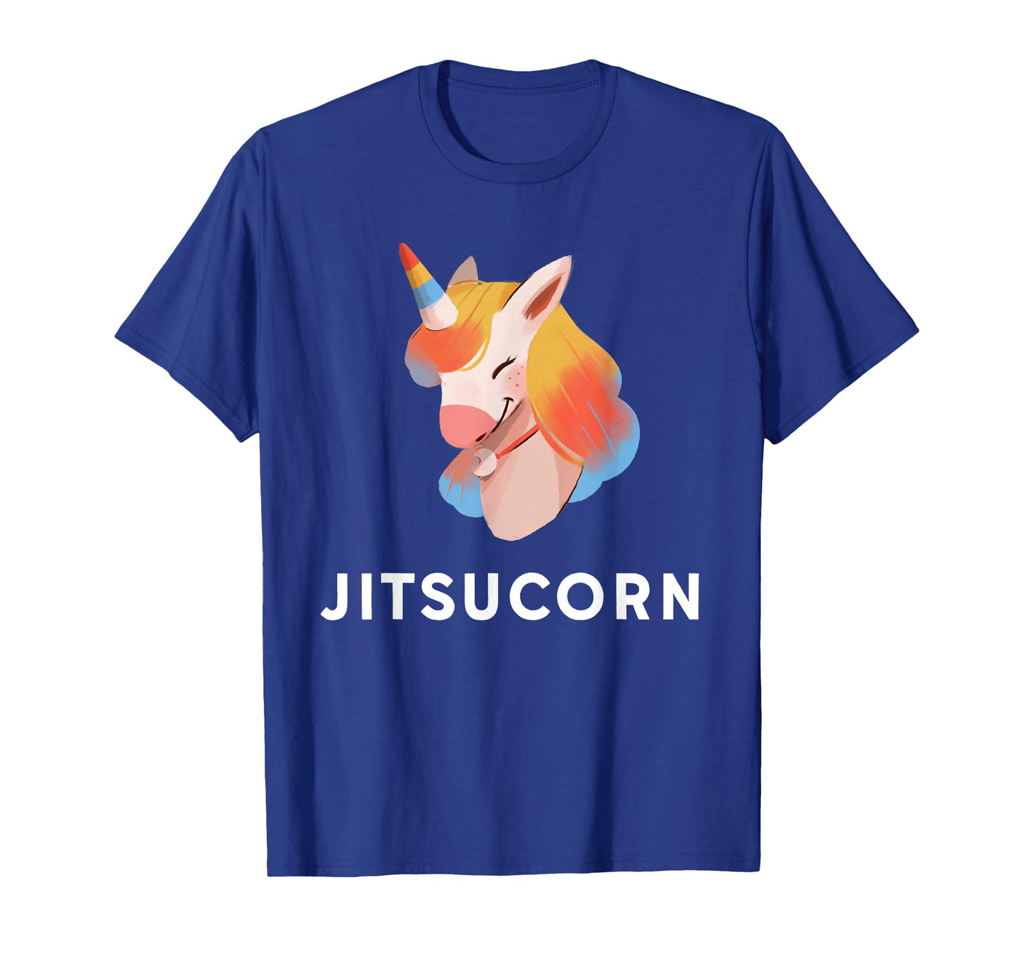 Jitsucorn Jiu-Jitsu Unicorn Funny Martial Arts Girl T-Shirt
