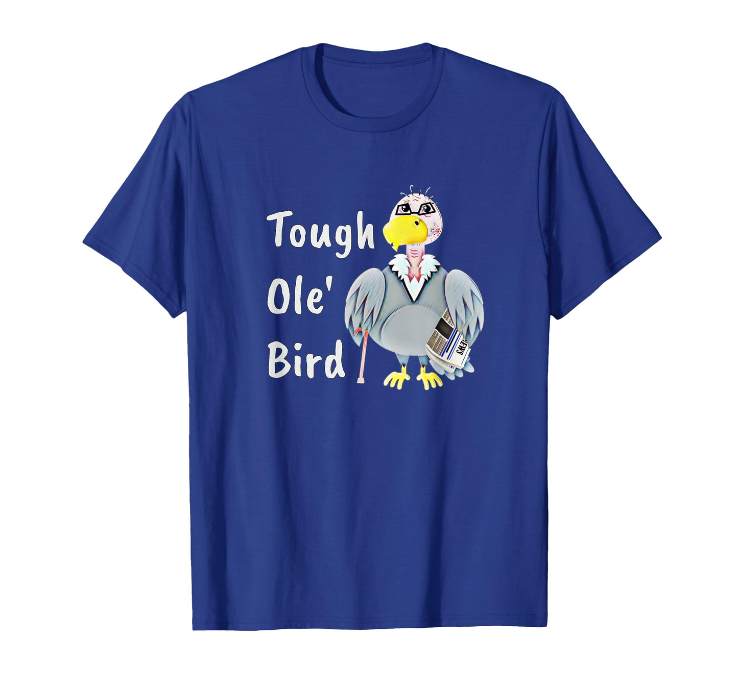 Tough Old Bird Grandpa Grandfather Funny Old Man Buzzard T-Shirt