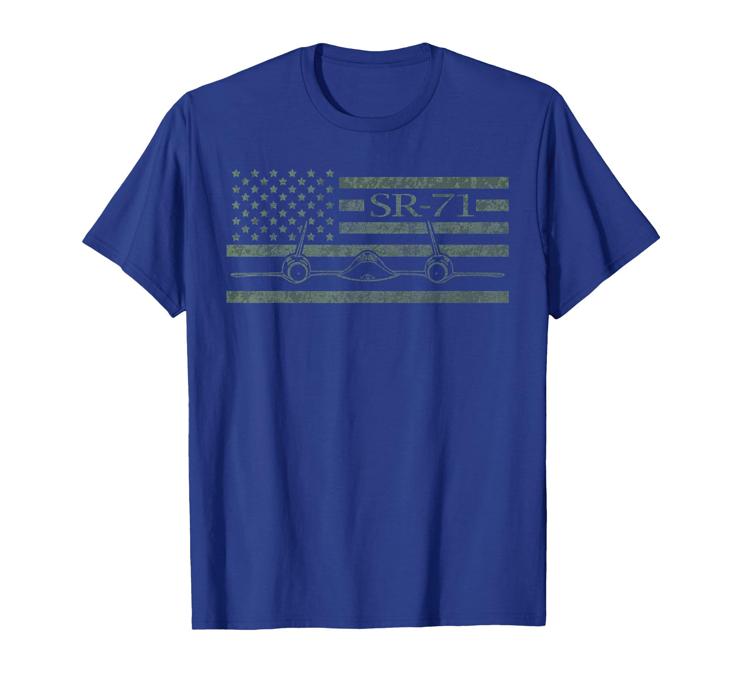 SR-71 Jet US Military Aircraft Black Bird T-Shirt