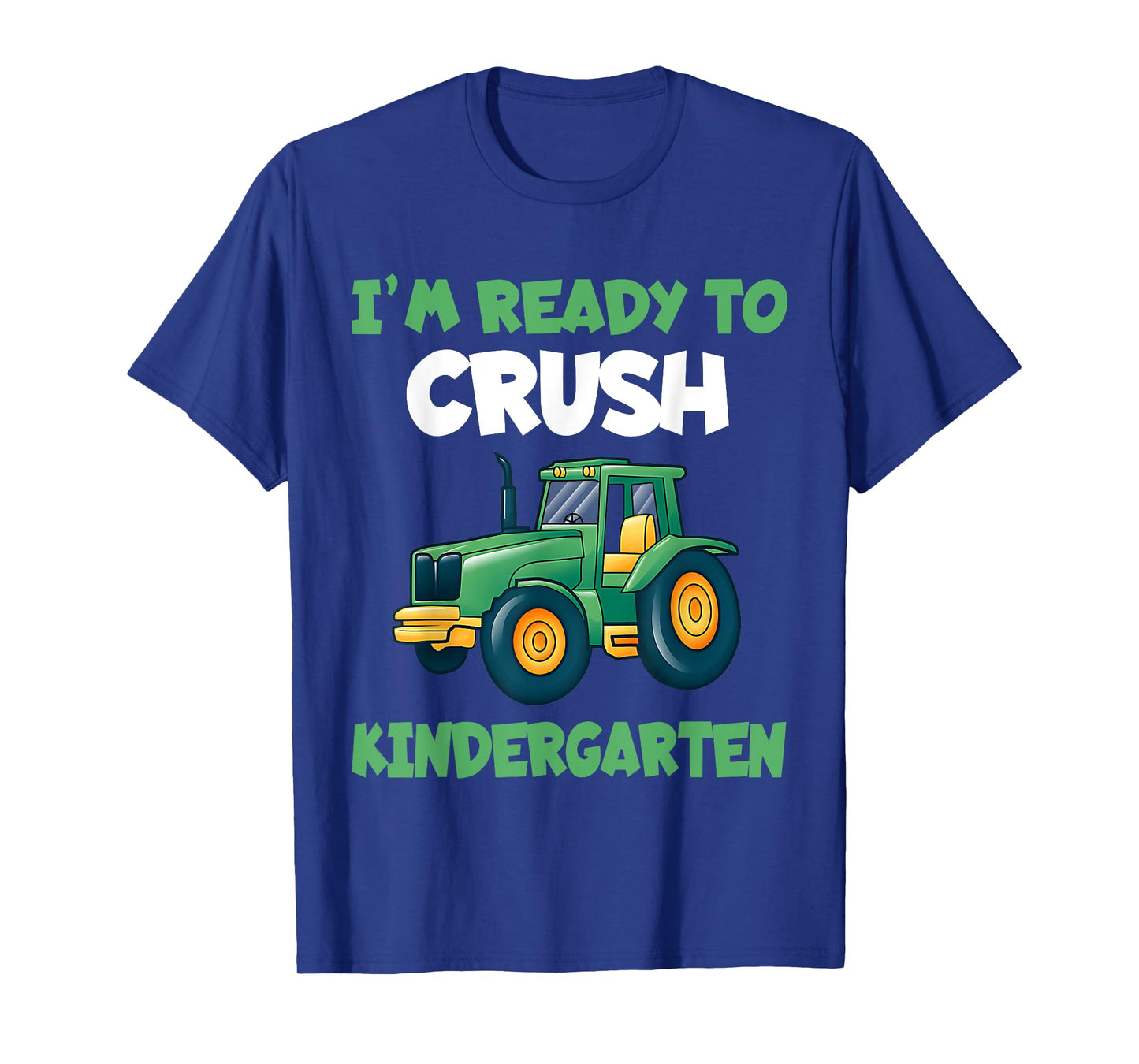 Kindergarten Kids Farm Back to School Shirt Tractors Gifts T-Shirt