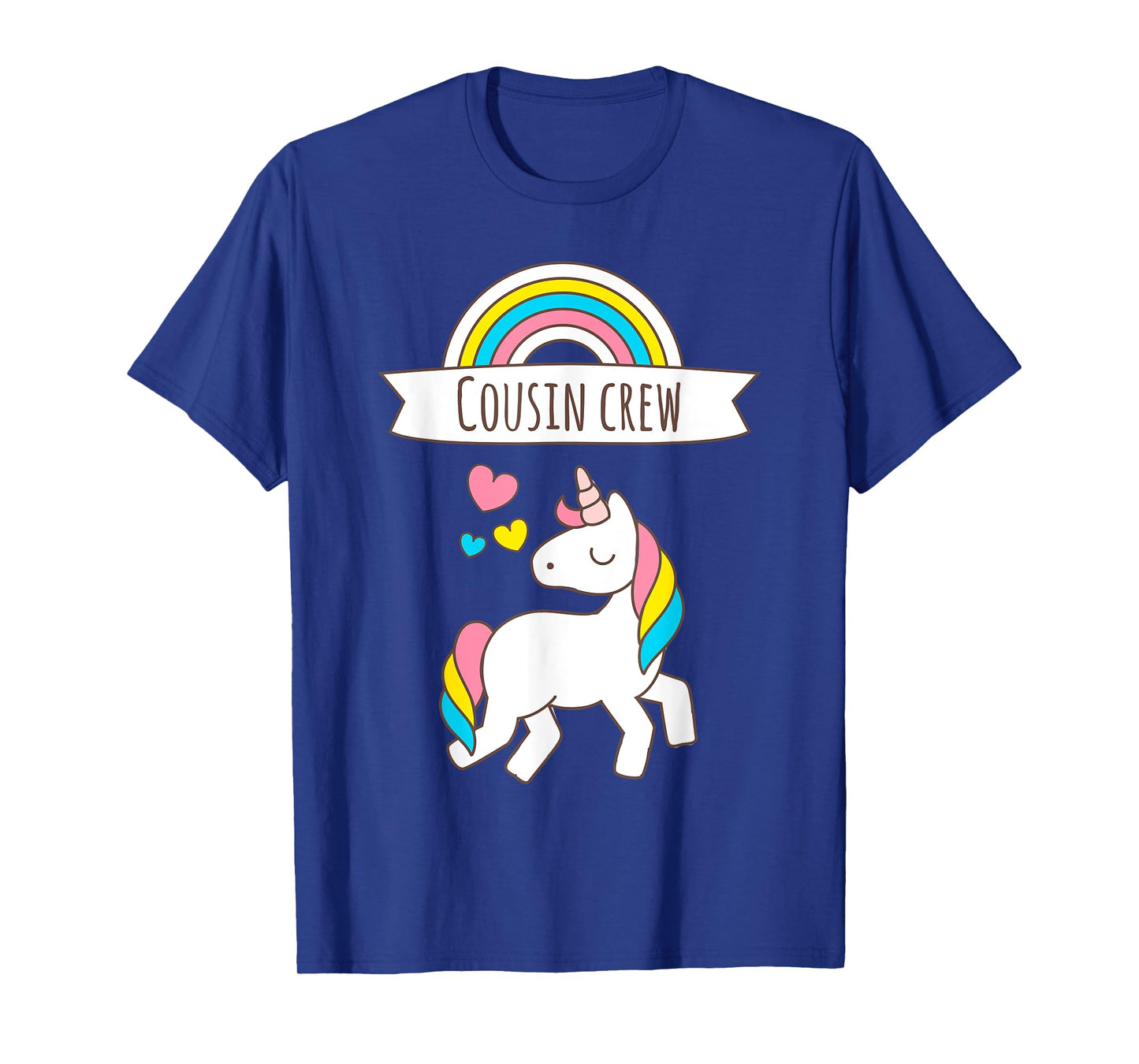 Crazy Cousin Crew Reunion Unicorn T Shirt Funny T-Shirt
