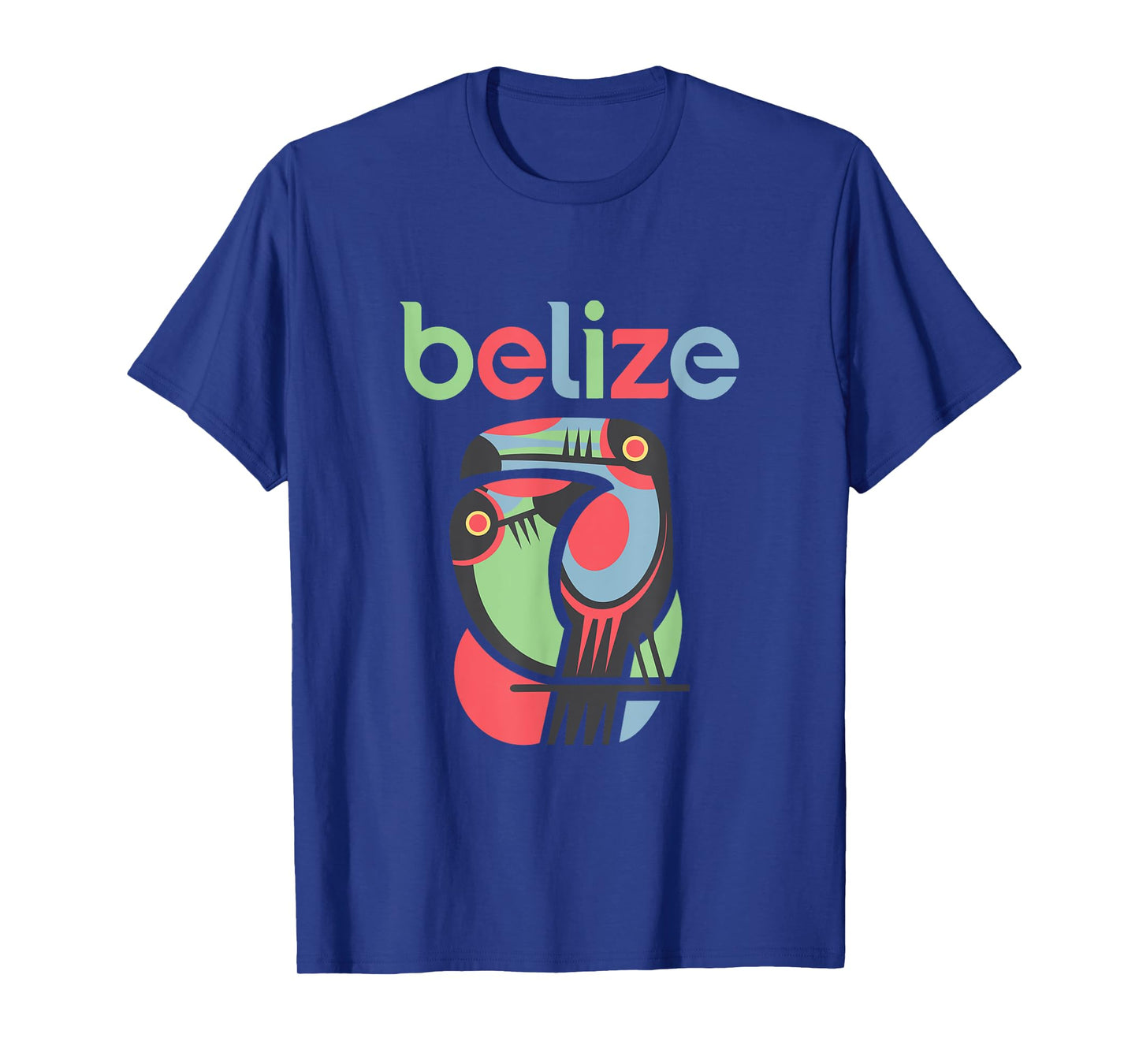 Tropical Summer Toucan Bird Colorful Belize Souvenir Men Women Kids T-Shirt