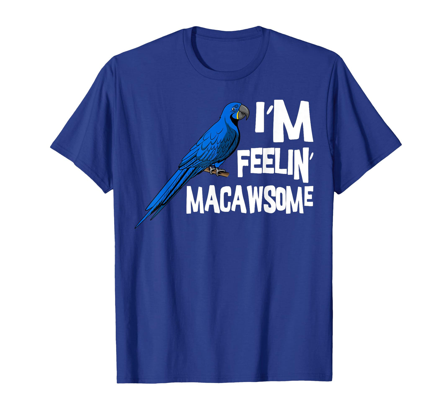 Macaw Parrot Blue Parakeet Tiel Quarrion Cage Bird Cockatoo T-Shirt