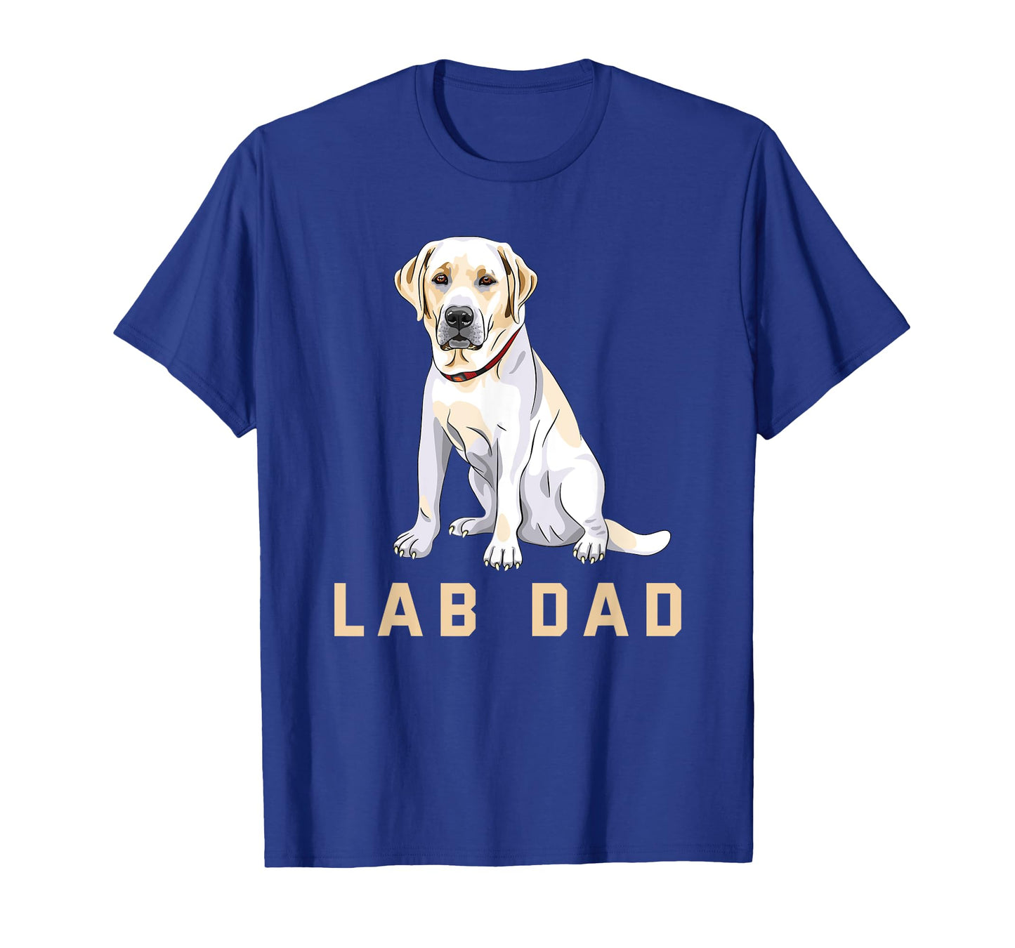 Lab Dad Yellow Labrador Retriever Shirt For Men T-Shirt