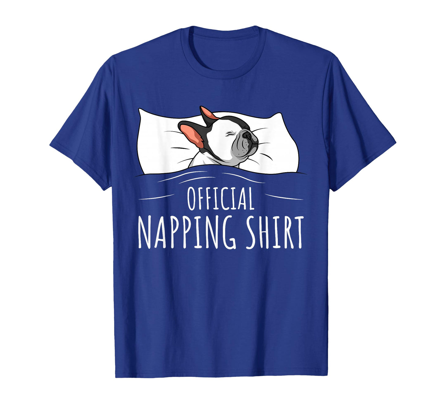 Sleeping French Bulldog Pyjamas Official Napping T-Shirt for Men Women Girls Kids