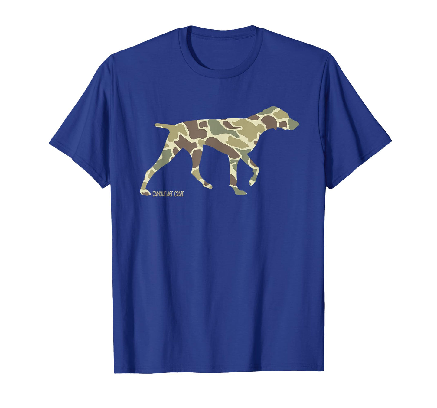 Hunting Dog Camouflage Camo Dog Labrador Hunting Camo Hunter Men Women Kids T-Shirt