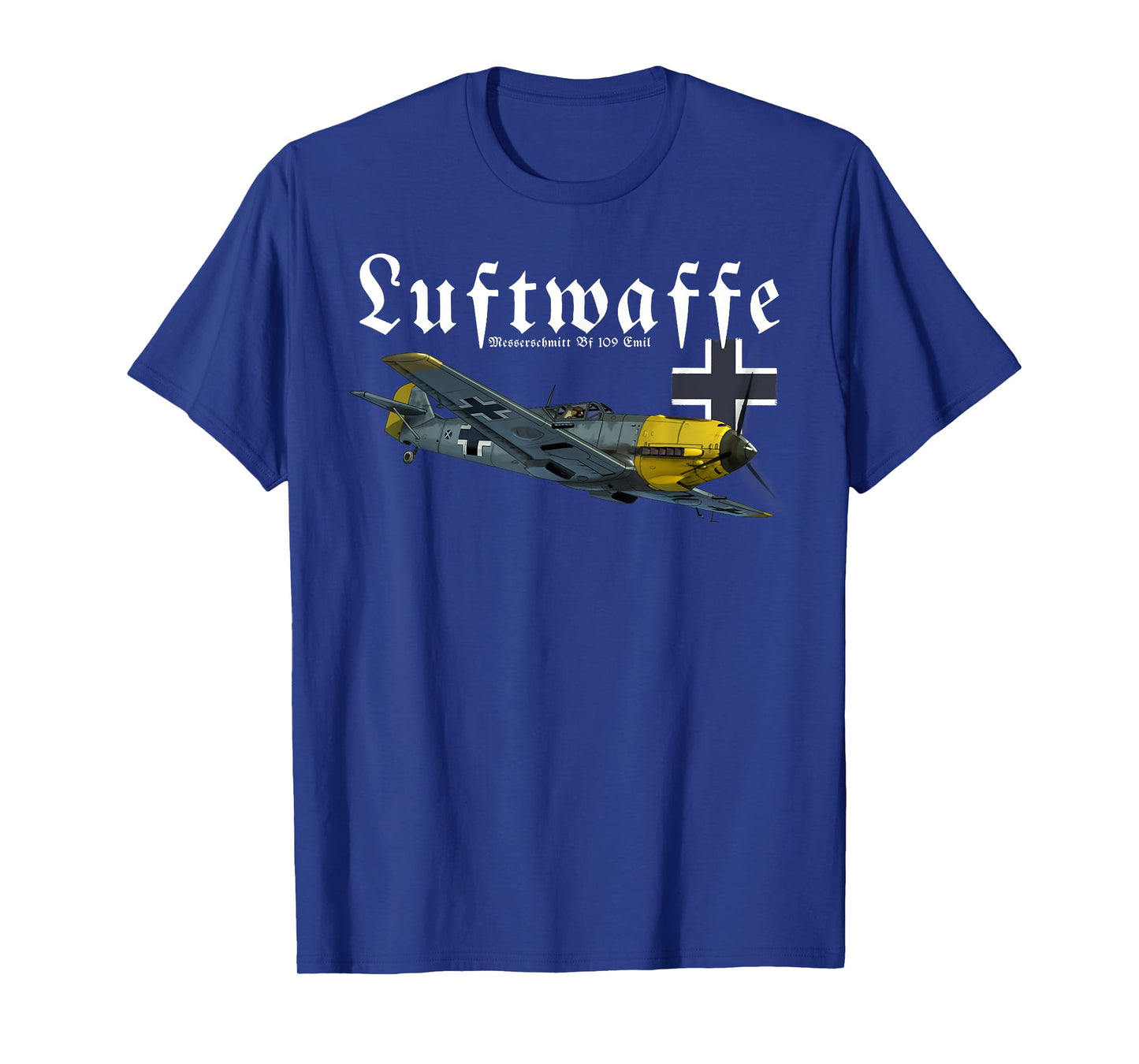 German Warbird I Messerschmitt BF-109 I WW2 Airplanes T-Shirt
