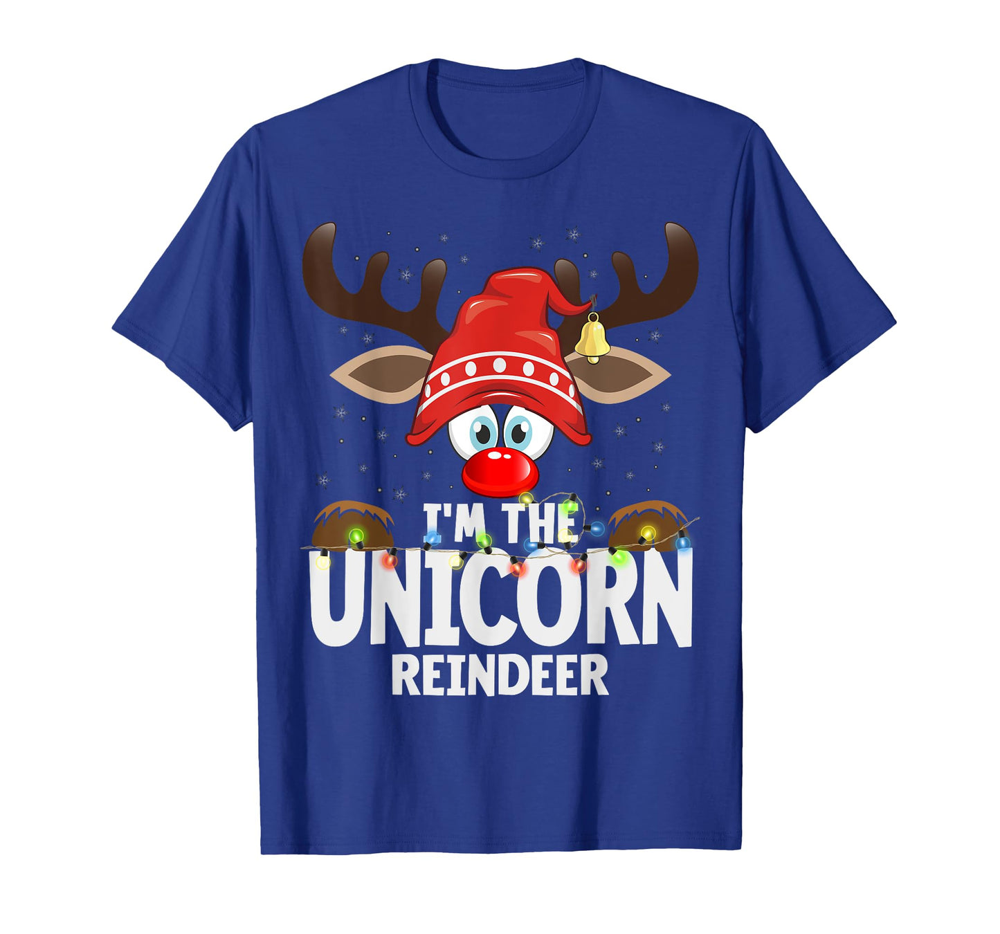 Christmas Matching I'm The Unicorn Reindeer T-Shirt