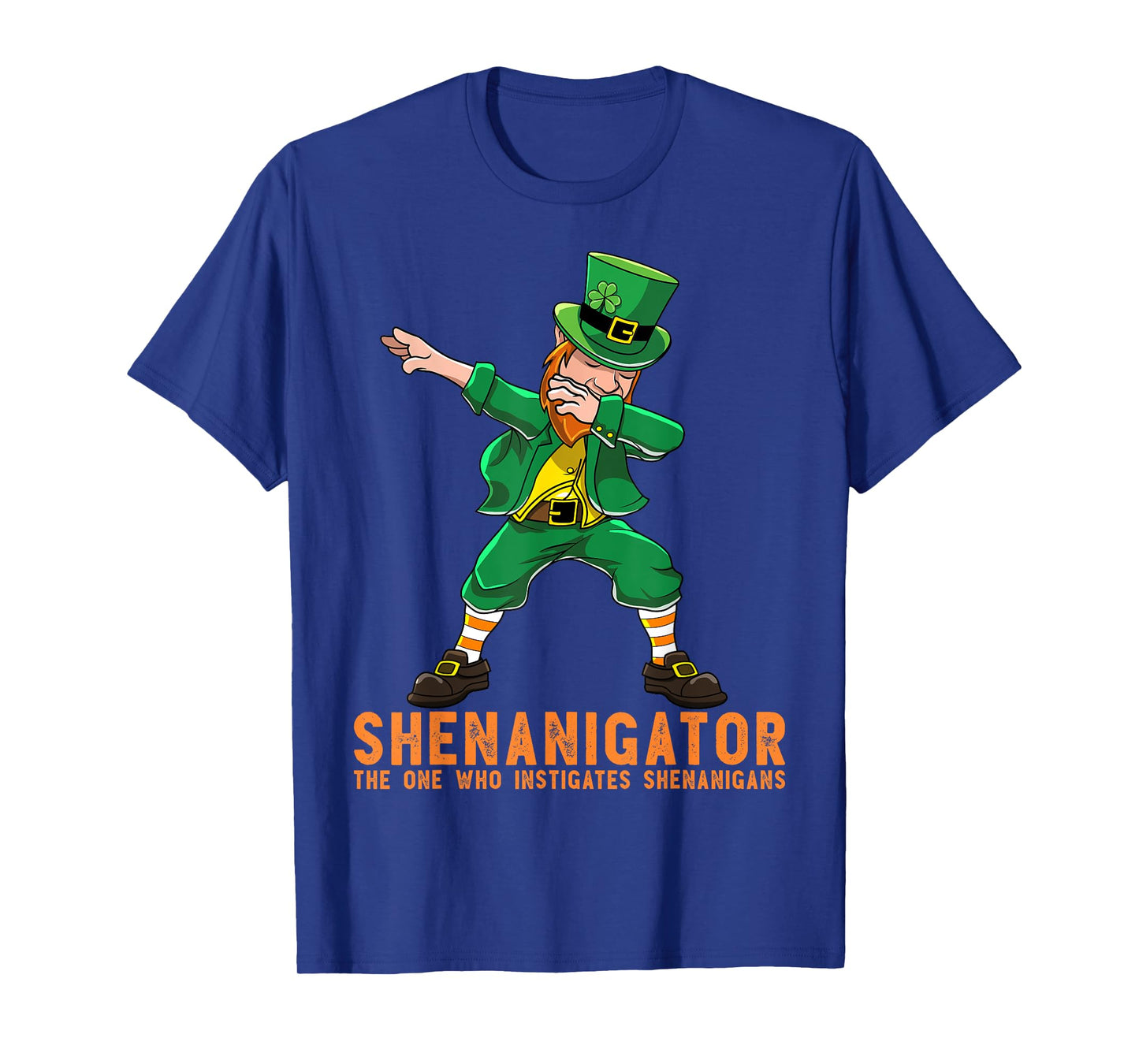 Shenanigator Dabbing Leprechaun Shenanigans St Patricks Day T-Shirt