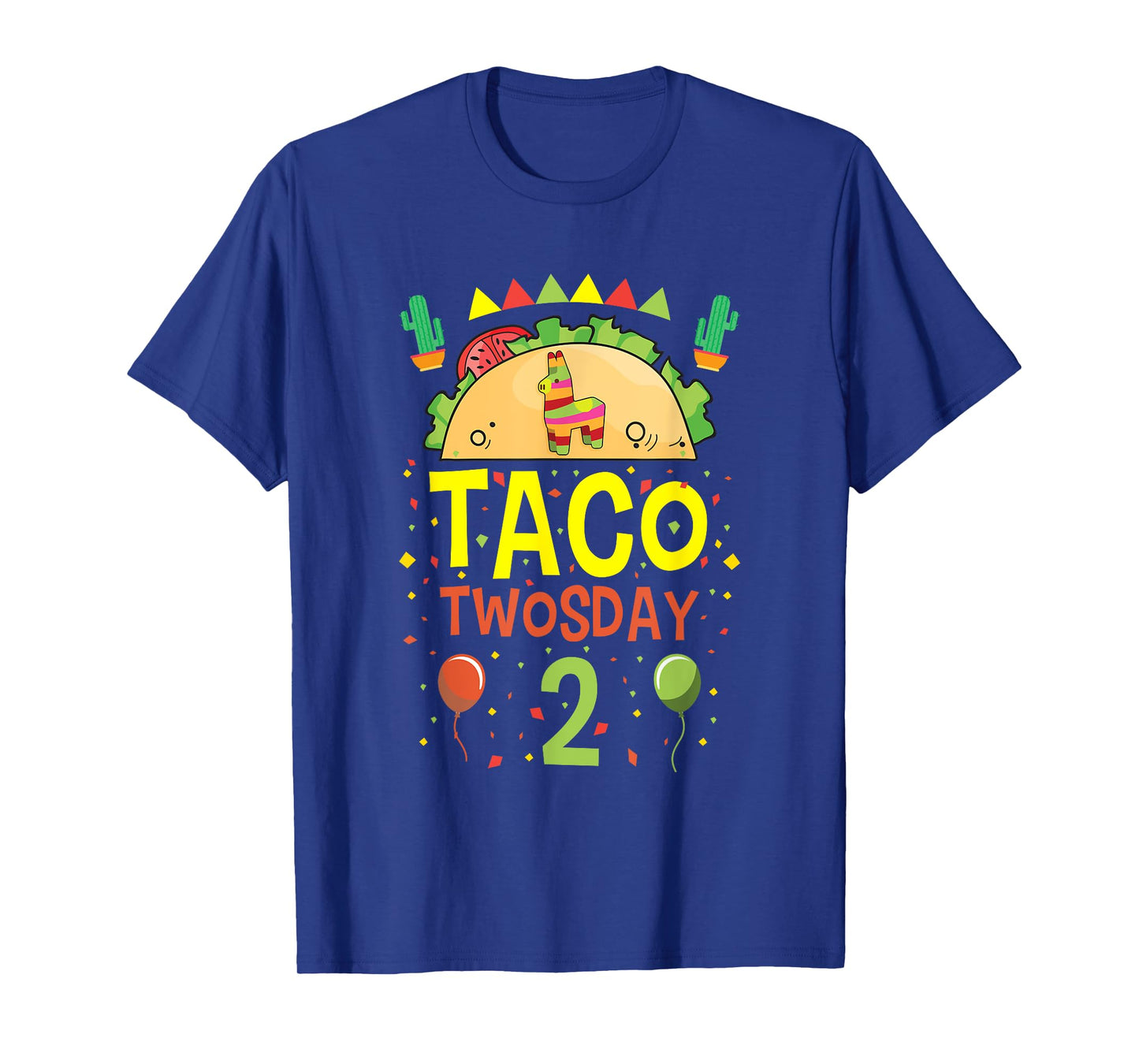 Taco Twosday 2 Two Year Old Boy Girl Birthday Gift T-Shirt
