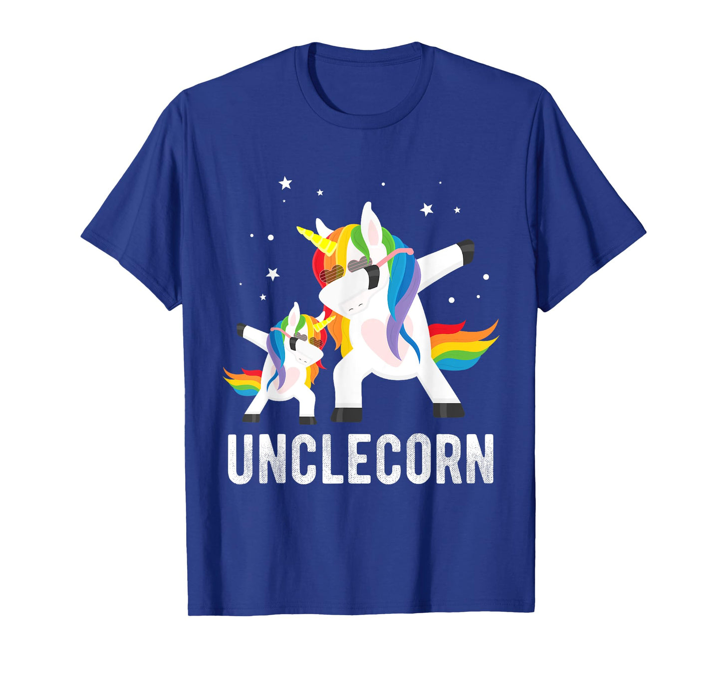 Dabbing Unclecorn, Funny Unicorn Lover Tee for Uncle and Kid T-Shirt