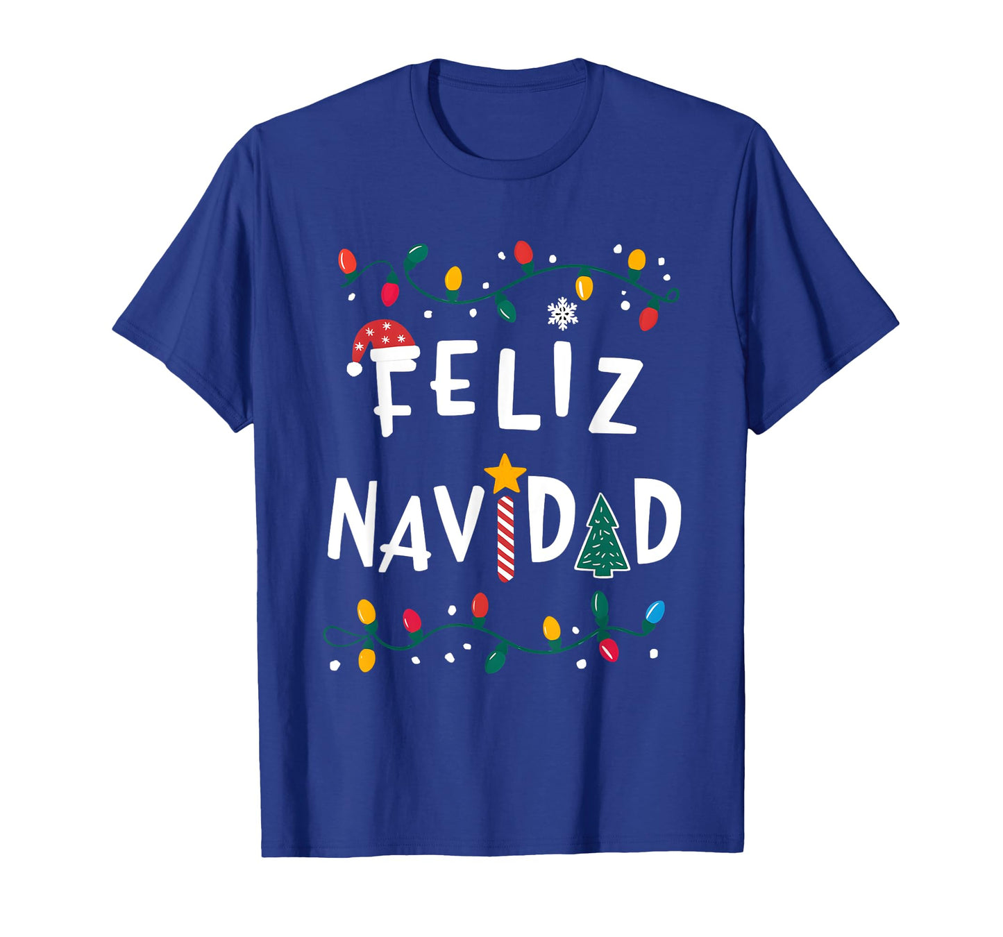 Feliz Navidad Shirt Funny Mexican Christmas in Spanish Xmas T-Shirt