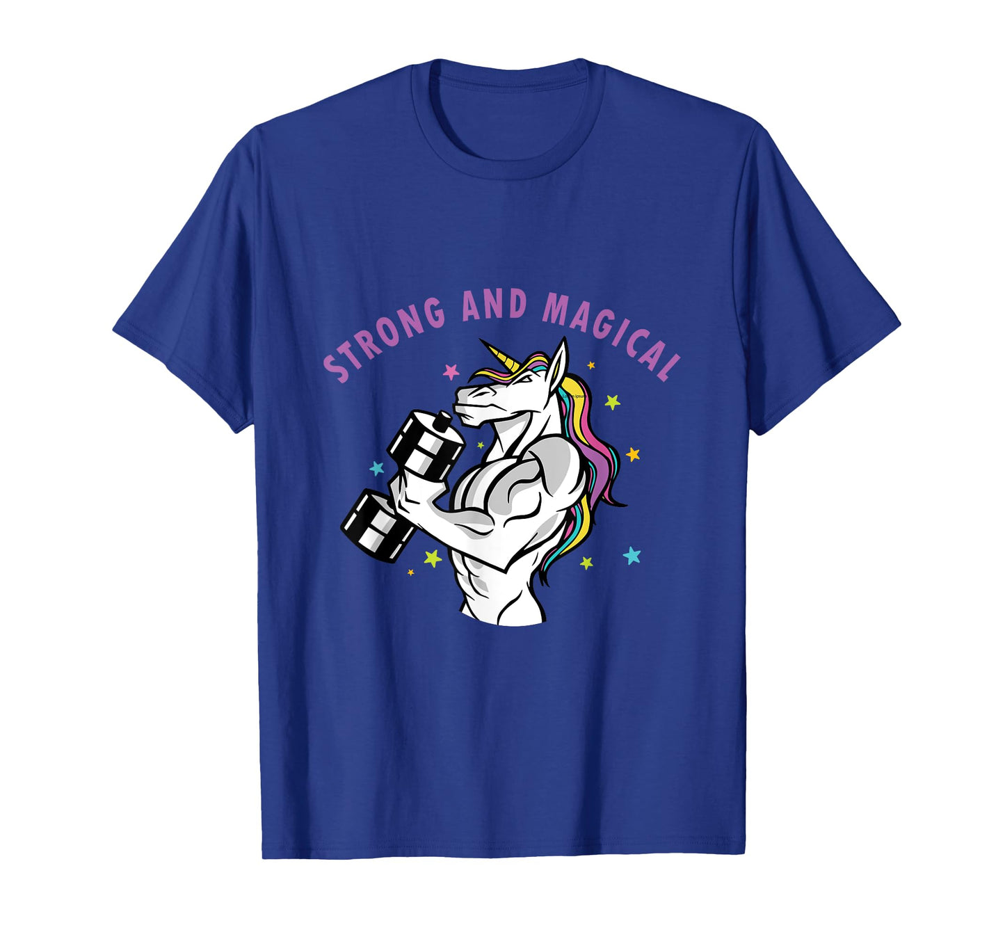 Strong And Magical Unicorn Workout Muscle Men Women Gay LGBT T-Shirt