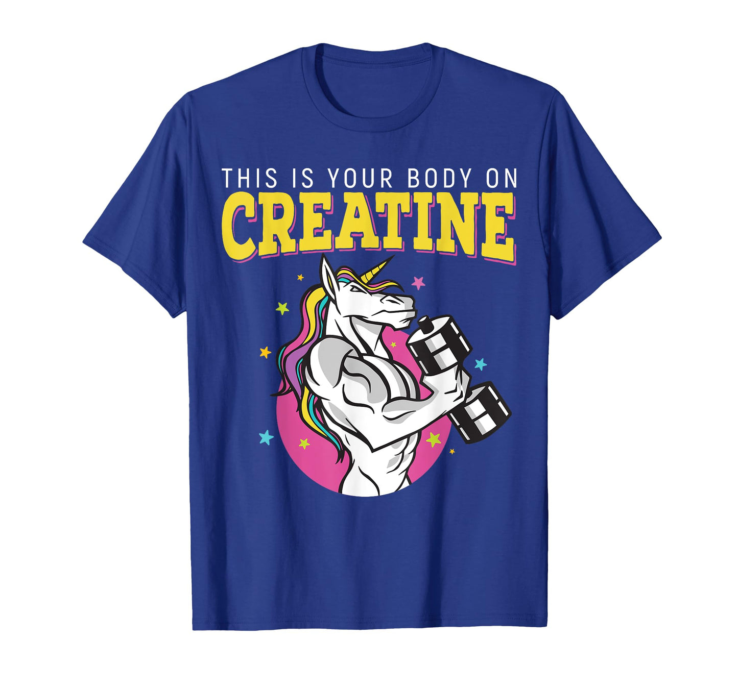 This Is Your Body On Creatine Gym Fitness Weightlifting T-Shirt