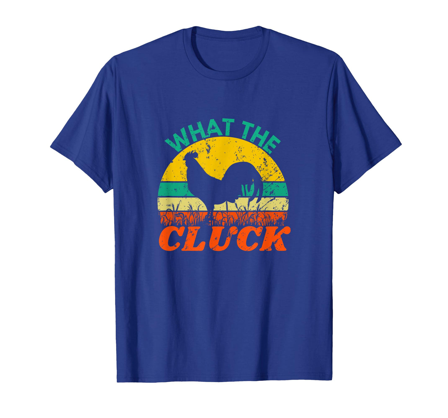 Funny Chicken Shirts | What the Cluck | Retro Vintage Style T-Shirt