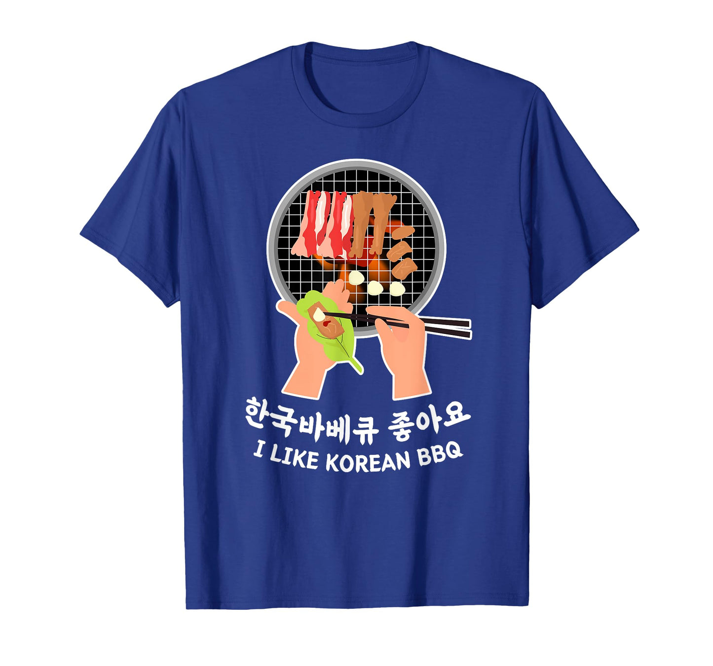 Love South Korea - Bulgogi Food & Hangul I LIKE KOREAN BBQ T-Shirt