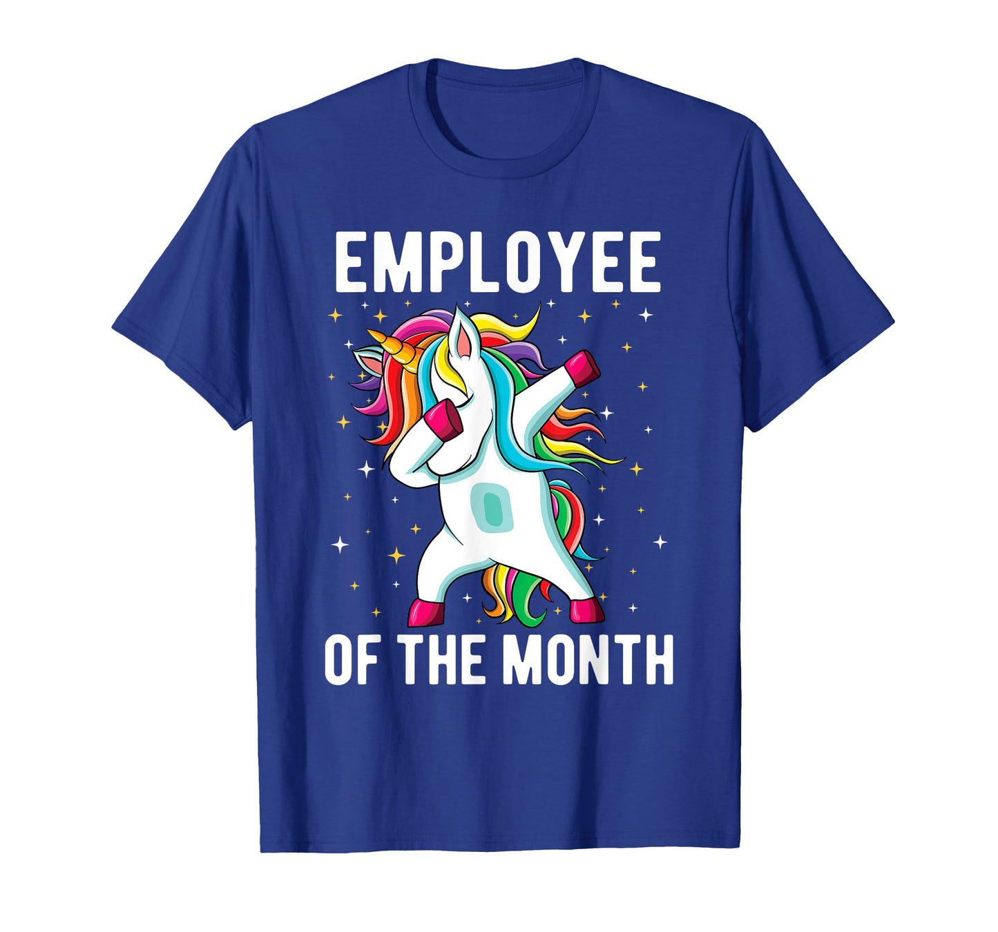 SOMMAS Unicorn Lover Employee Appreciation T-Shirt, Women's, Black, Small, Short Sleeve, Classic Fit, Cotton 60% Polyester 40%