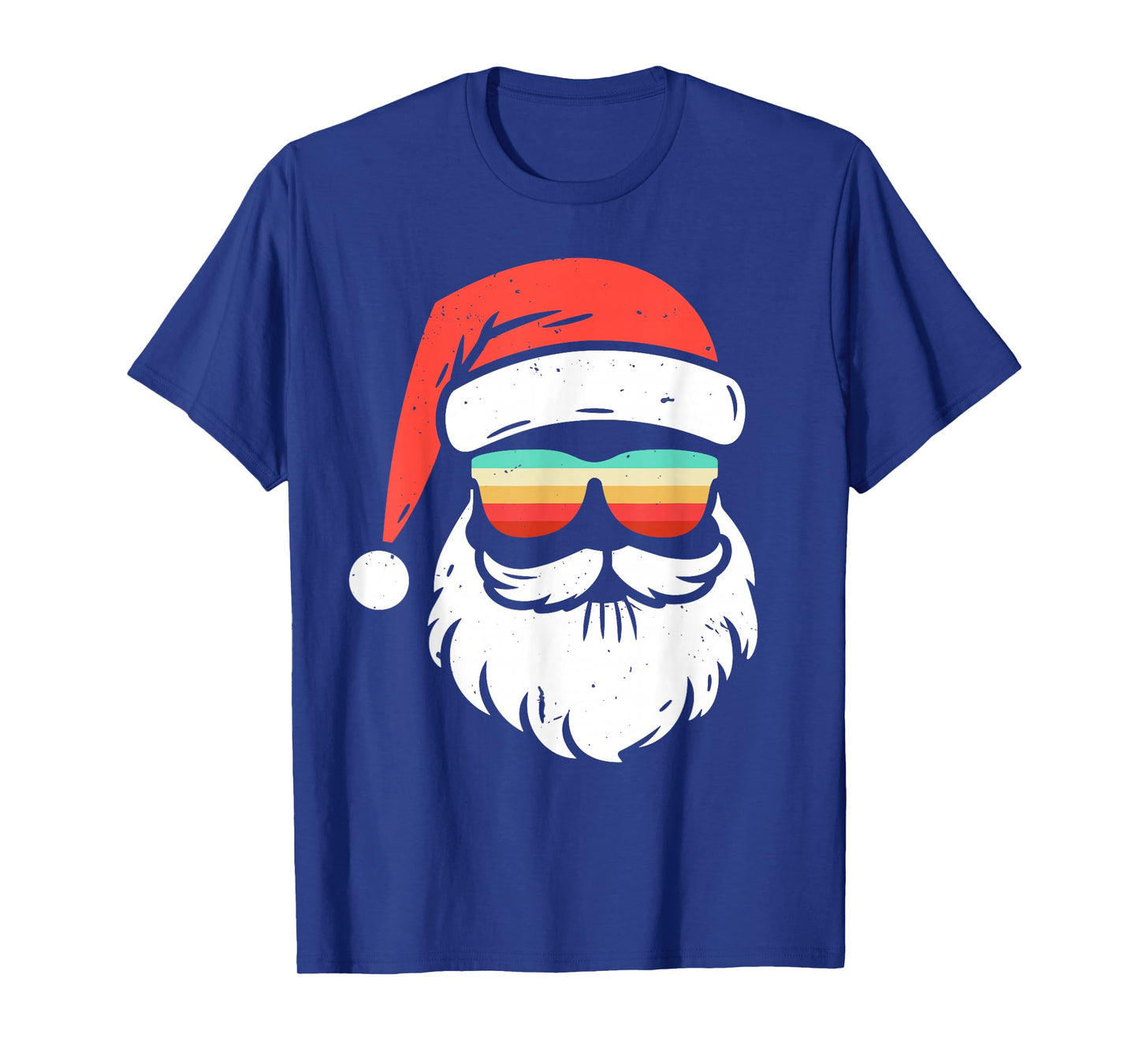 Xmas In July Sunglasses Santa Face Summer Christmas In June T-Shirt
