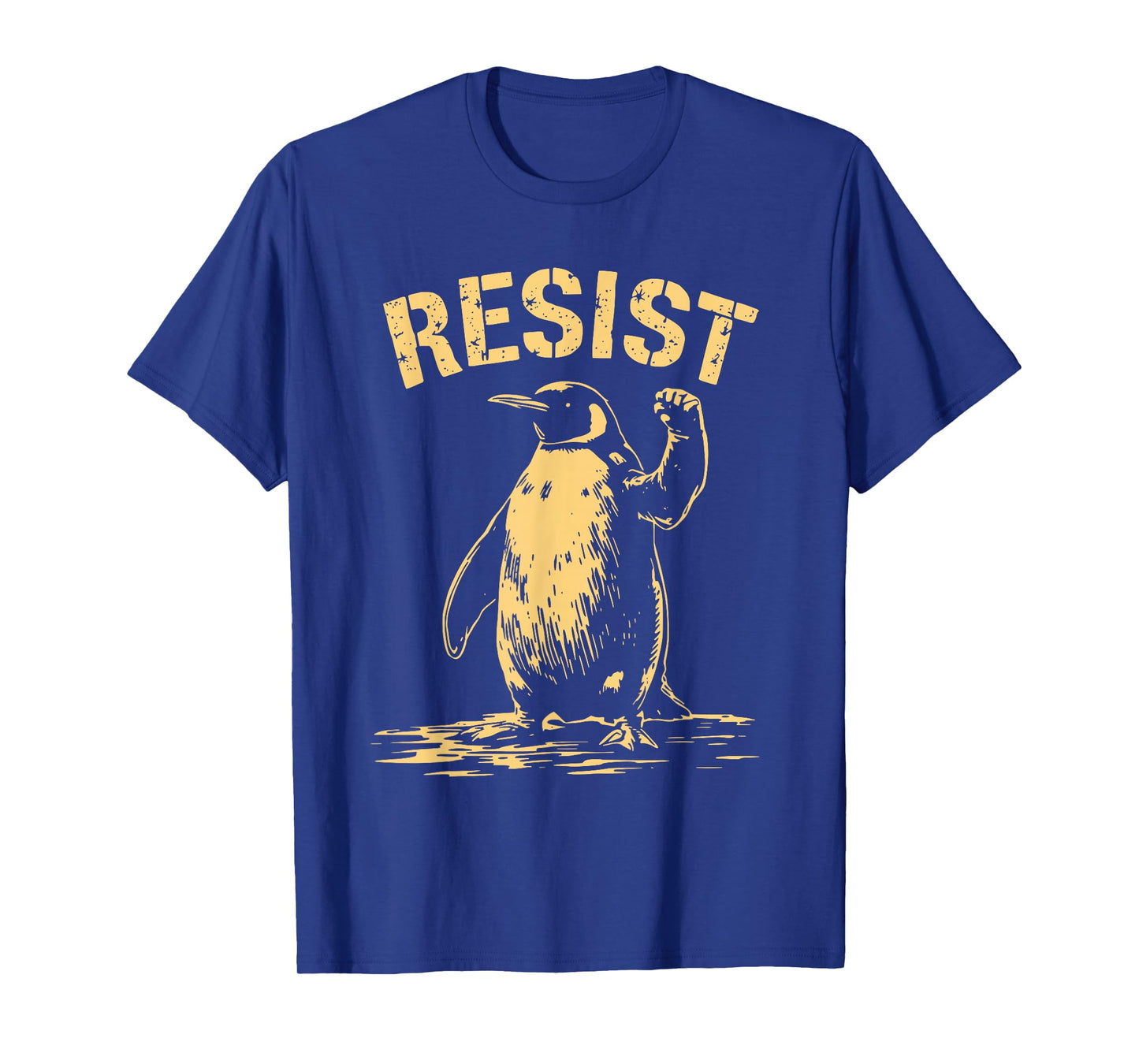 Funny Resist Penguin Activism Design Against Deportation T-Shirt