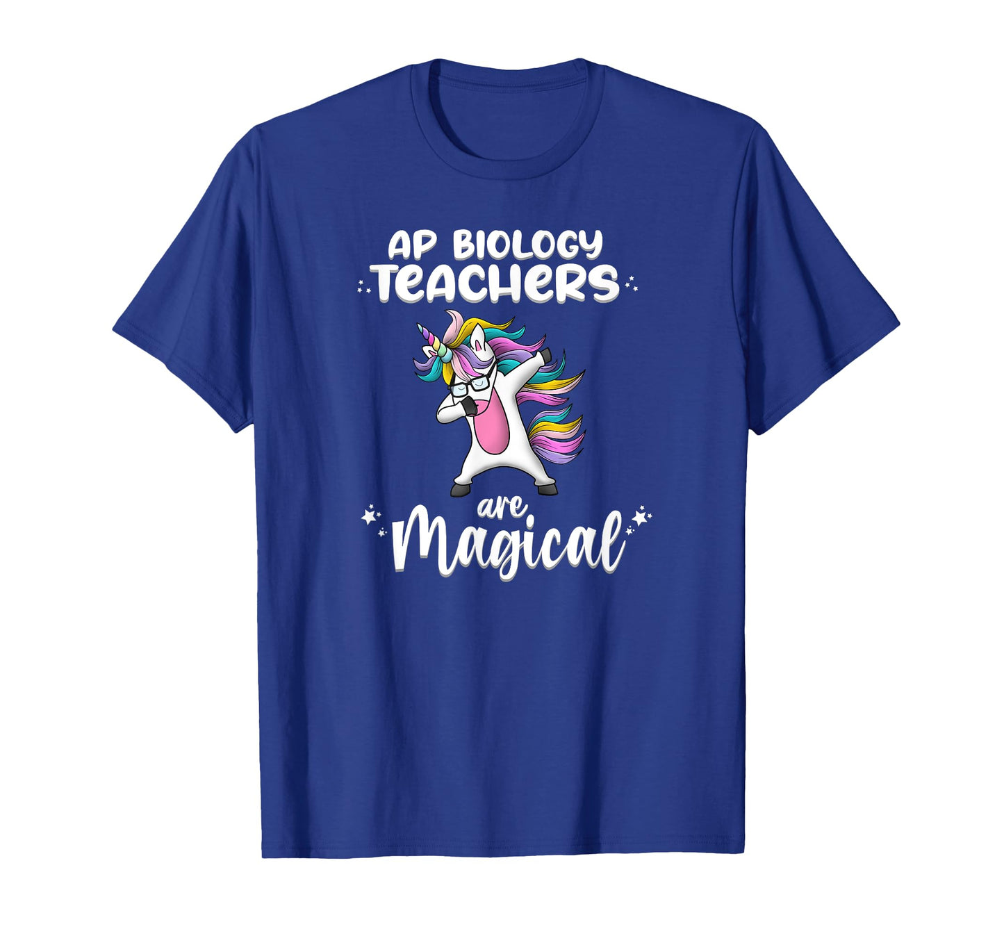 Unicorn Girl AP Biology Teacher Gift Love Awesome Funny T-Shirt
