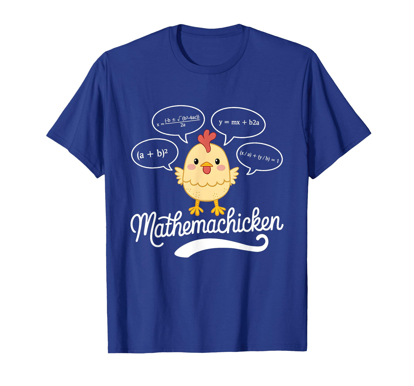 Mathemachicken Math Chicken Teacher Retire Mathematician T-Shirt