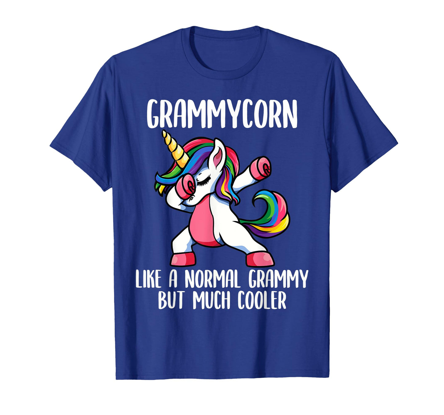 Unicorn Grammy Girl Birthday Party Apparel, GrammyCorn Cute T-Shirt