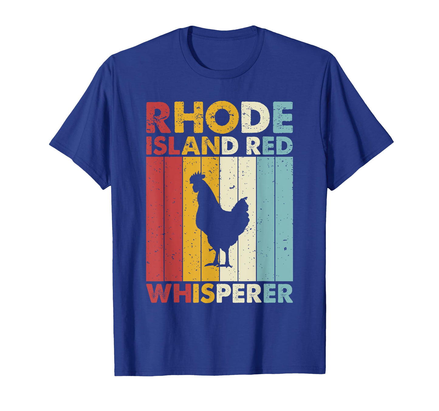 Chicken Dad Mom Whisperer - Farmer Vintage Rhode Island Red T-Shirt