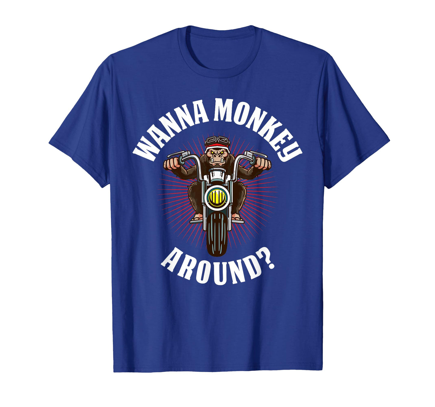 Monkey Motorcycle T-Shirt