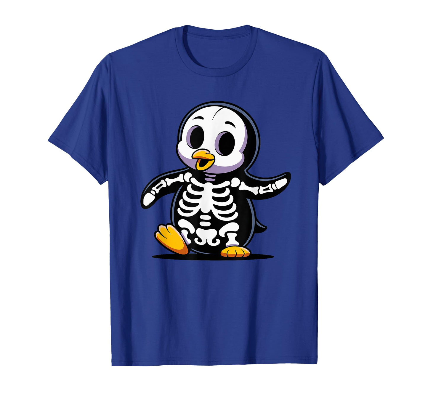 Halloween Penguin Skeleton Spooky Penguins T-Shirt