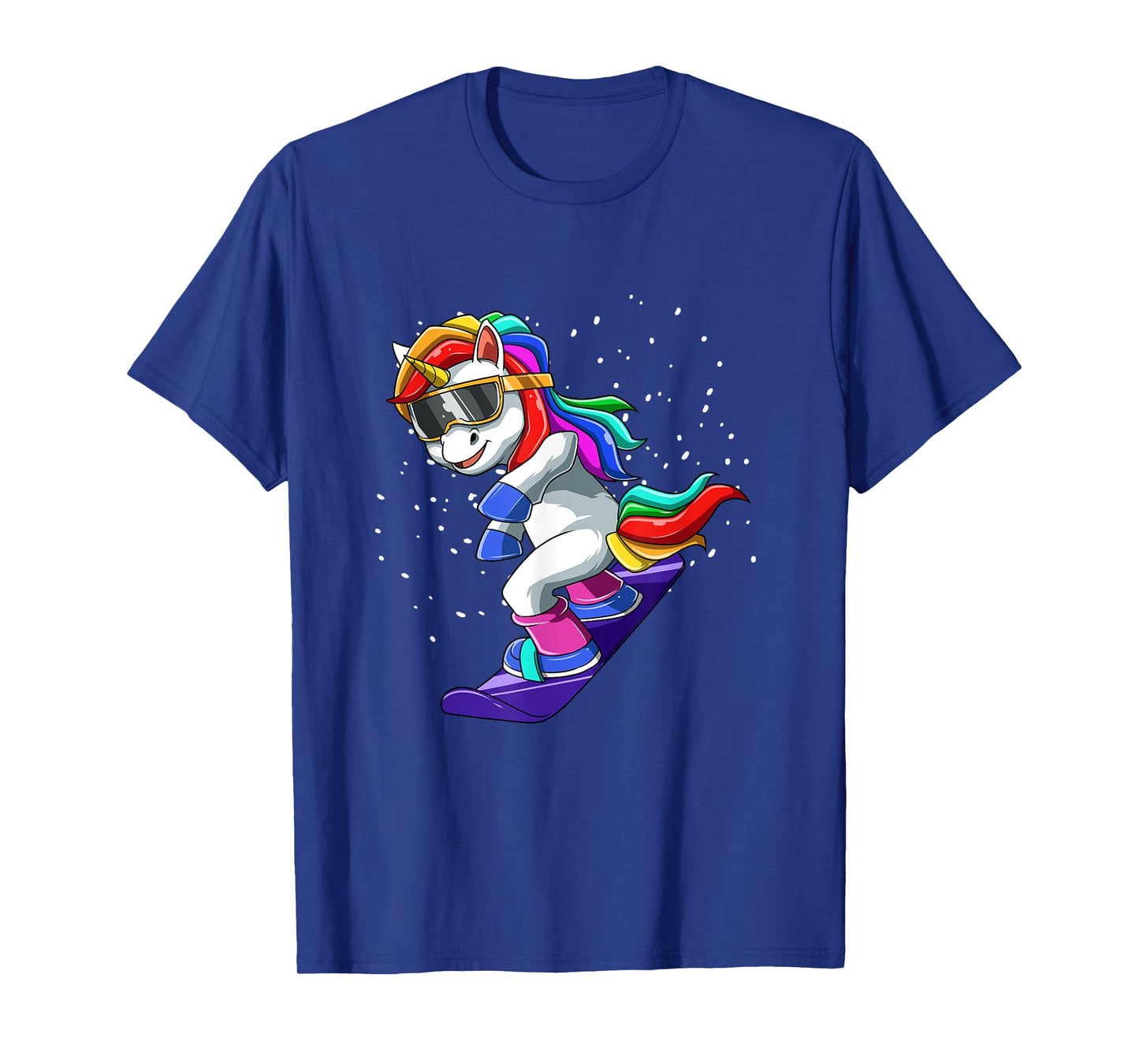 Unicorn Snowboard - Funny Ski and Wintersports T-Shirt
