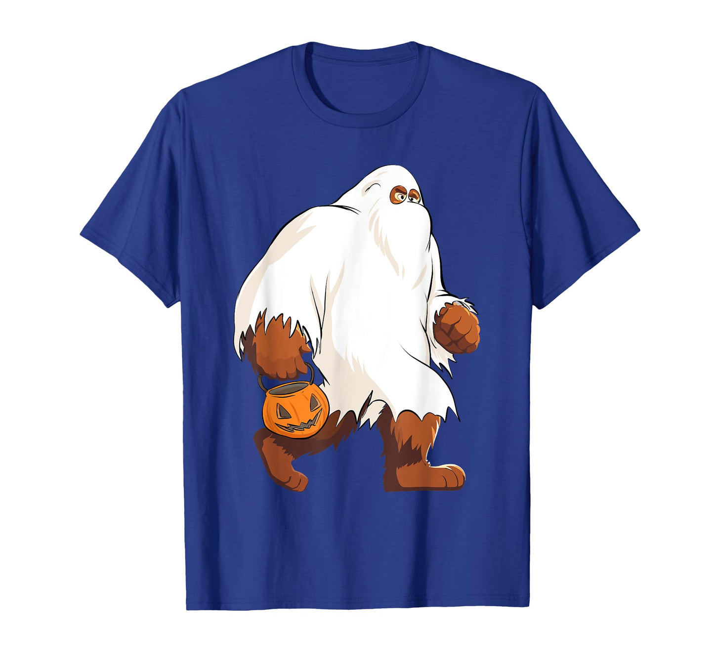 Funny Bigfoot Ghost Halloween Costume T-Shirt